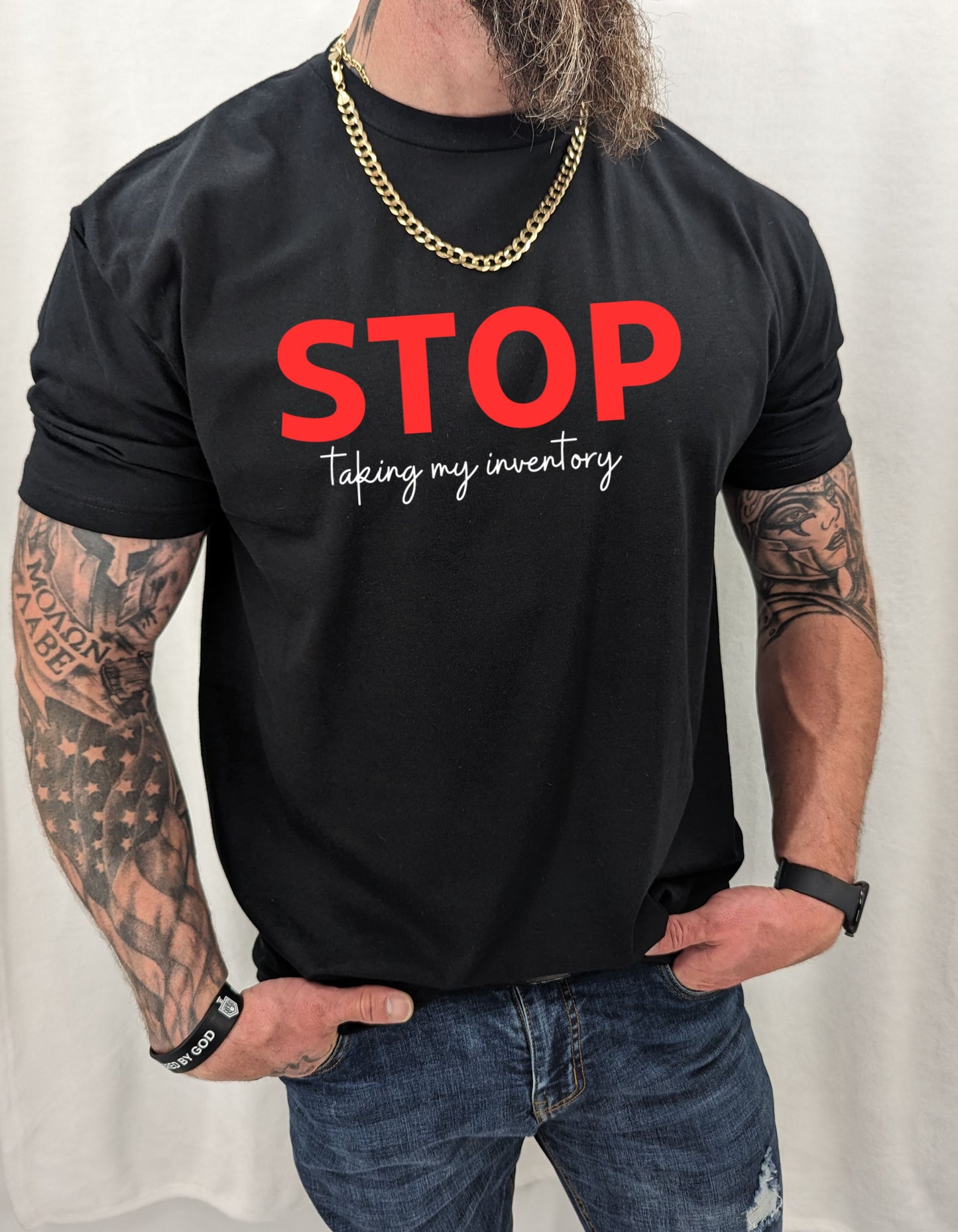 Stop, Taking My Inventory Tee