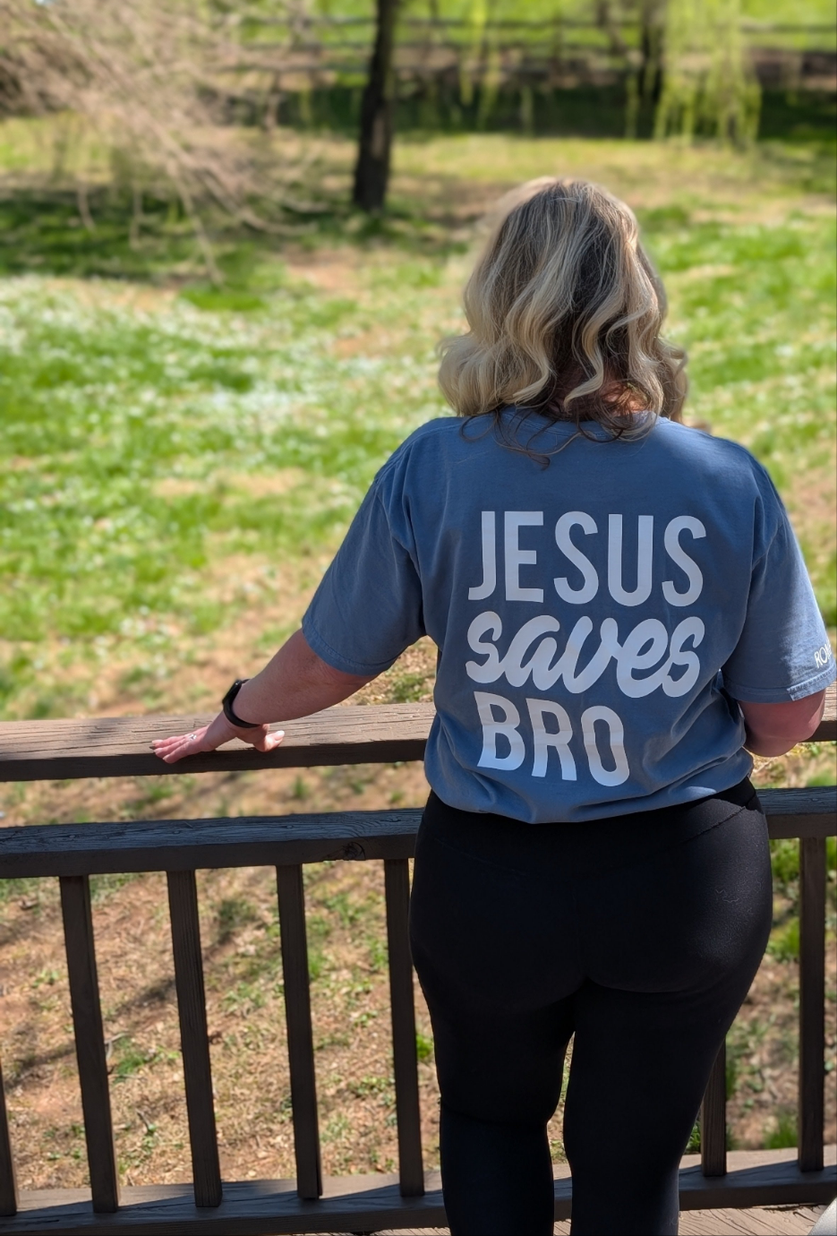 Jesus Saves Bro Tee