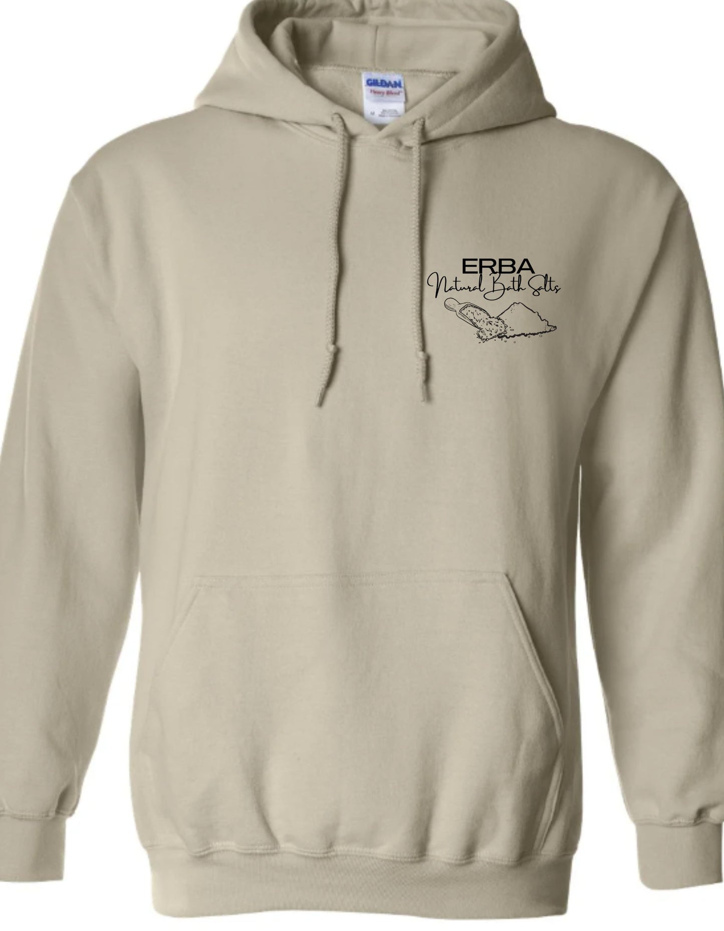 ERBA Natural Bath Salt Logo Hoodie.
