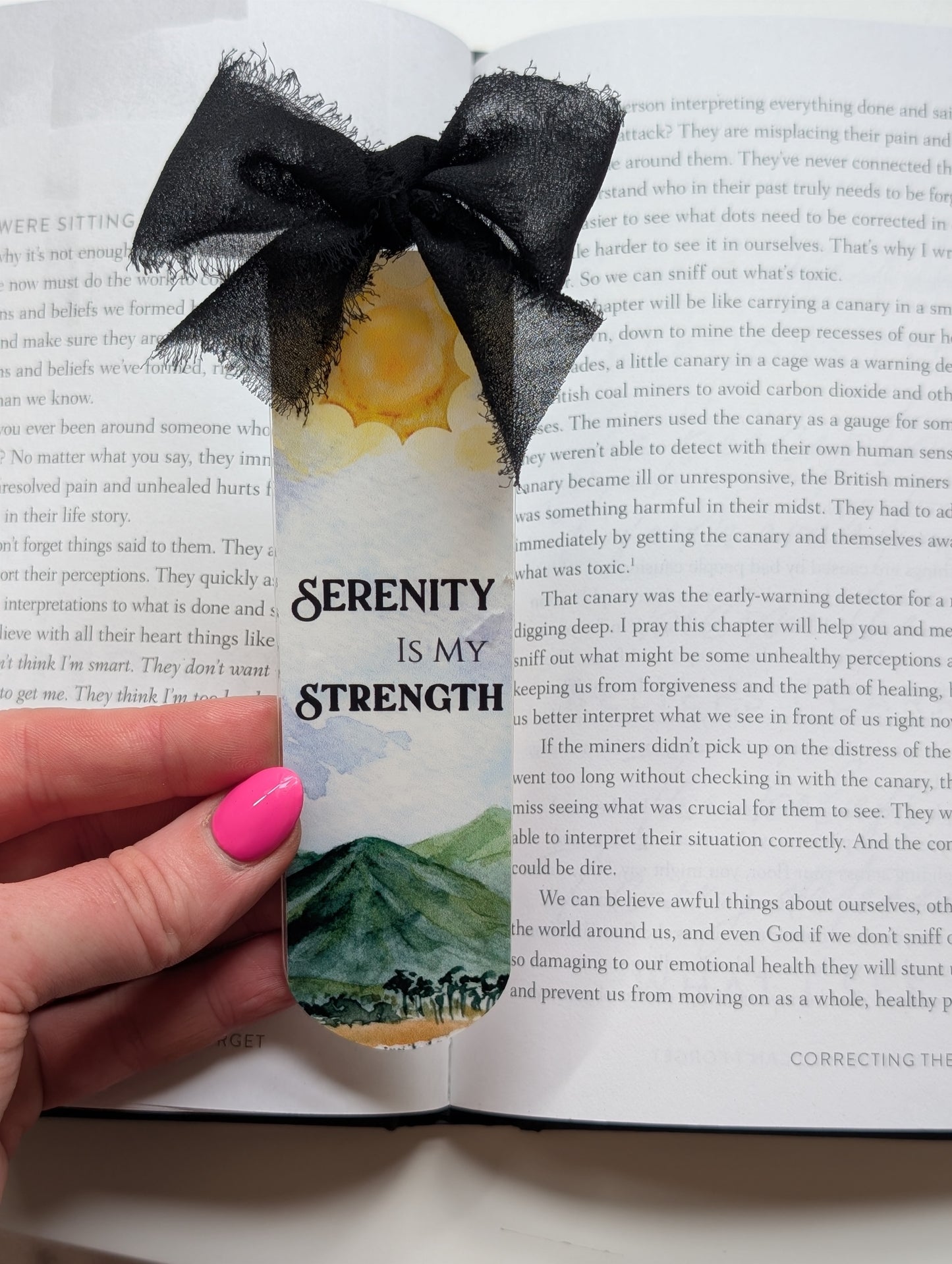 Strength in Serenity Bookmark
