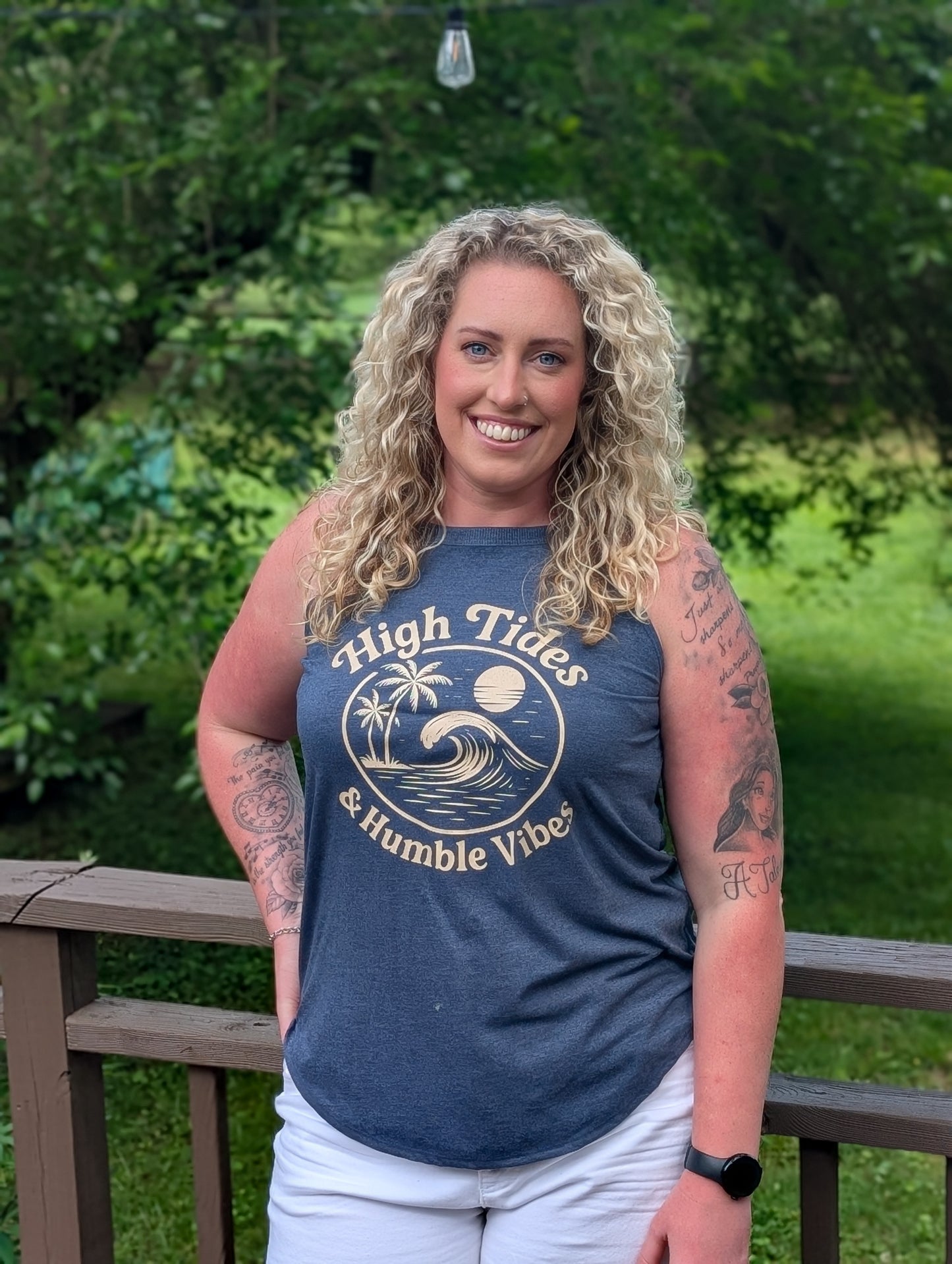 High Tides & Humble Vibes Women's Tank