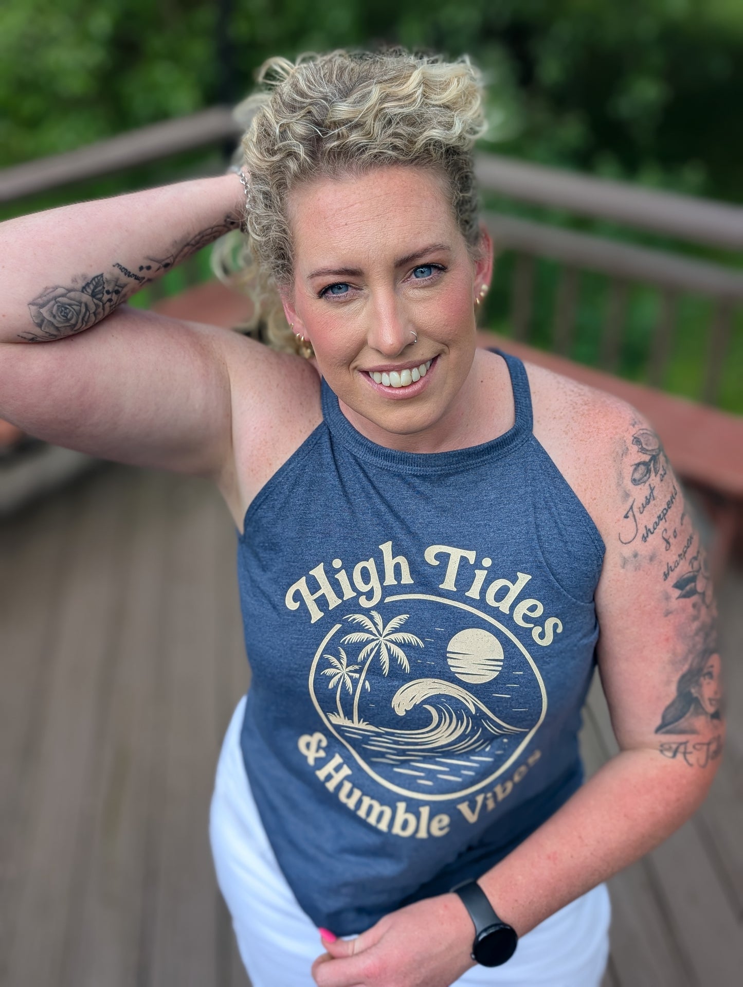 High Tides & Humble Vibes Women's Tank