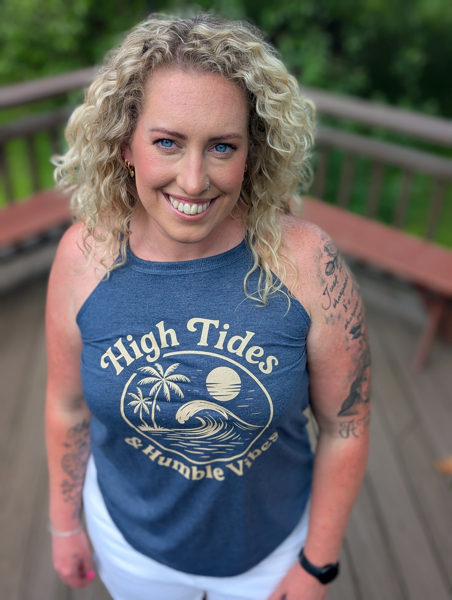 High Tides & Humble Vibes Women's Tank