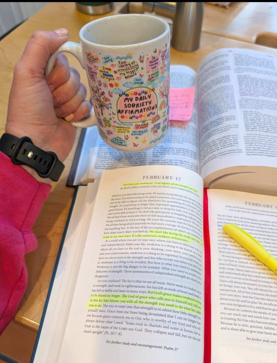 Daily Sobriety Affirmations Mug