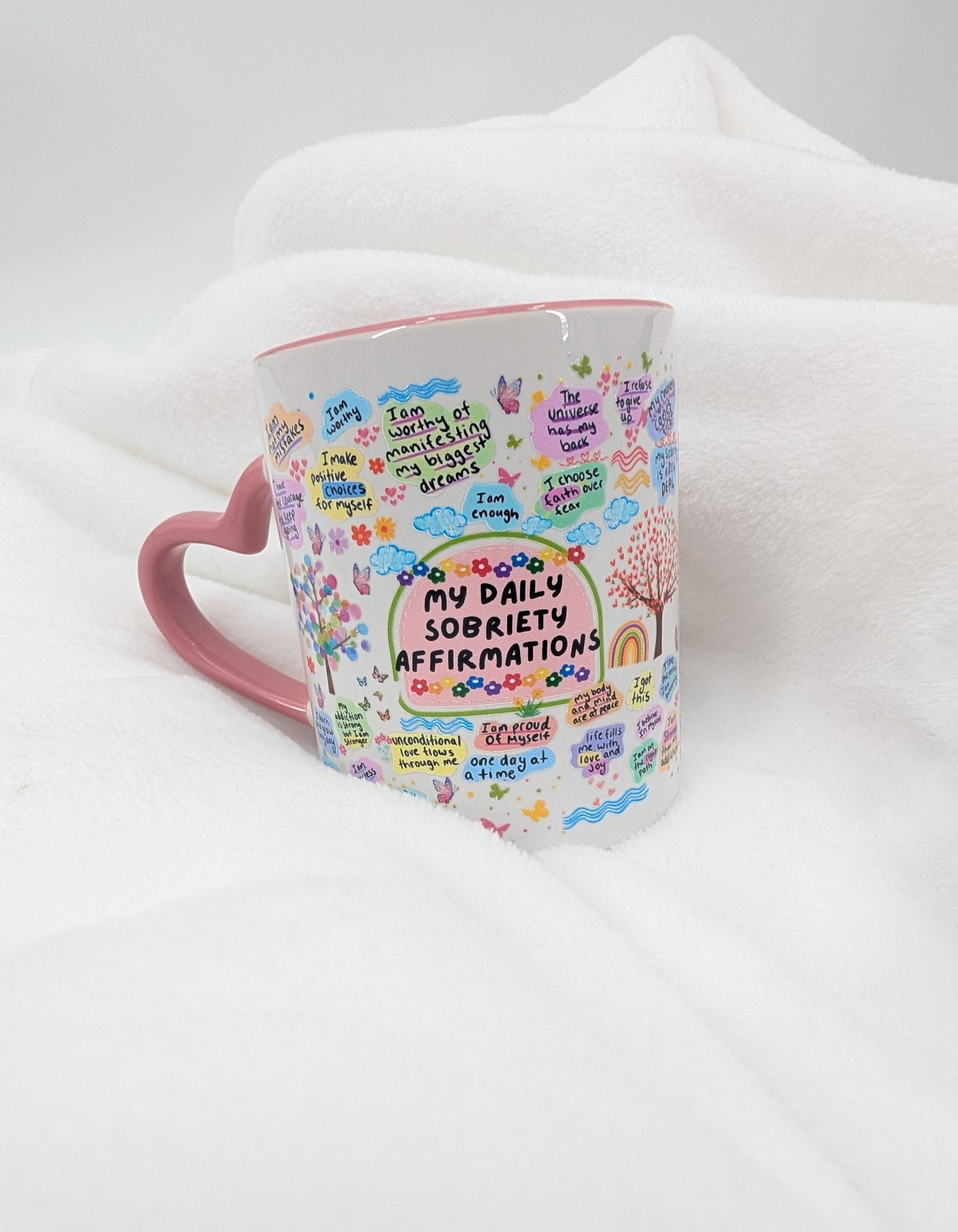 Daily Sobriety Affirmations Mug