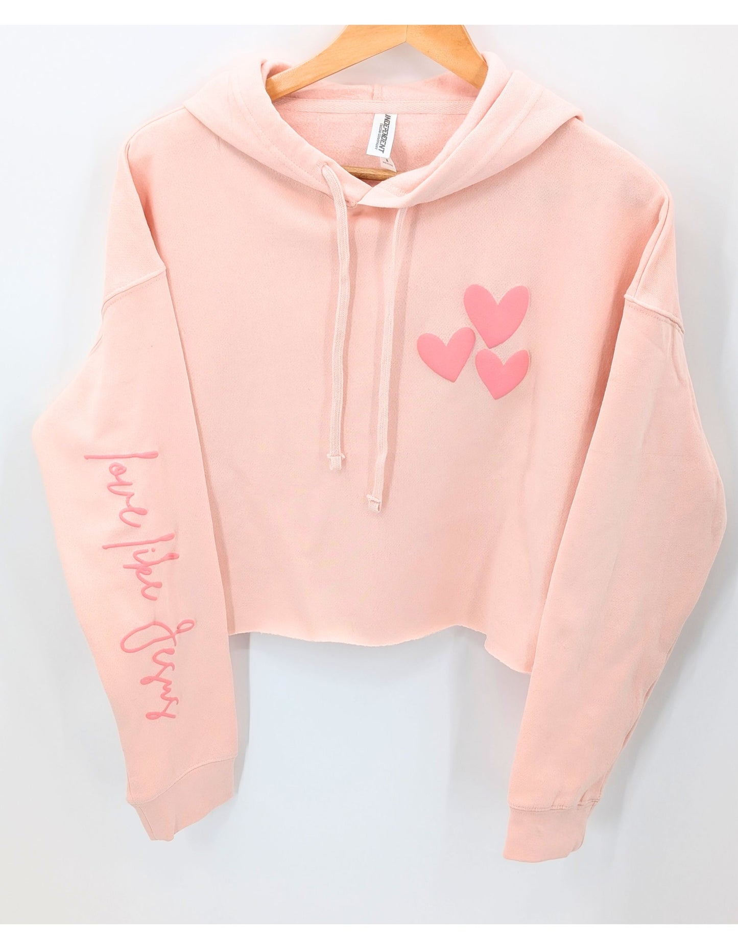 Love Like Jesus Crop Sweatshirt