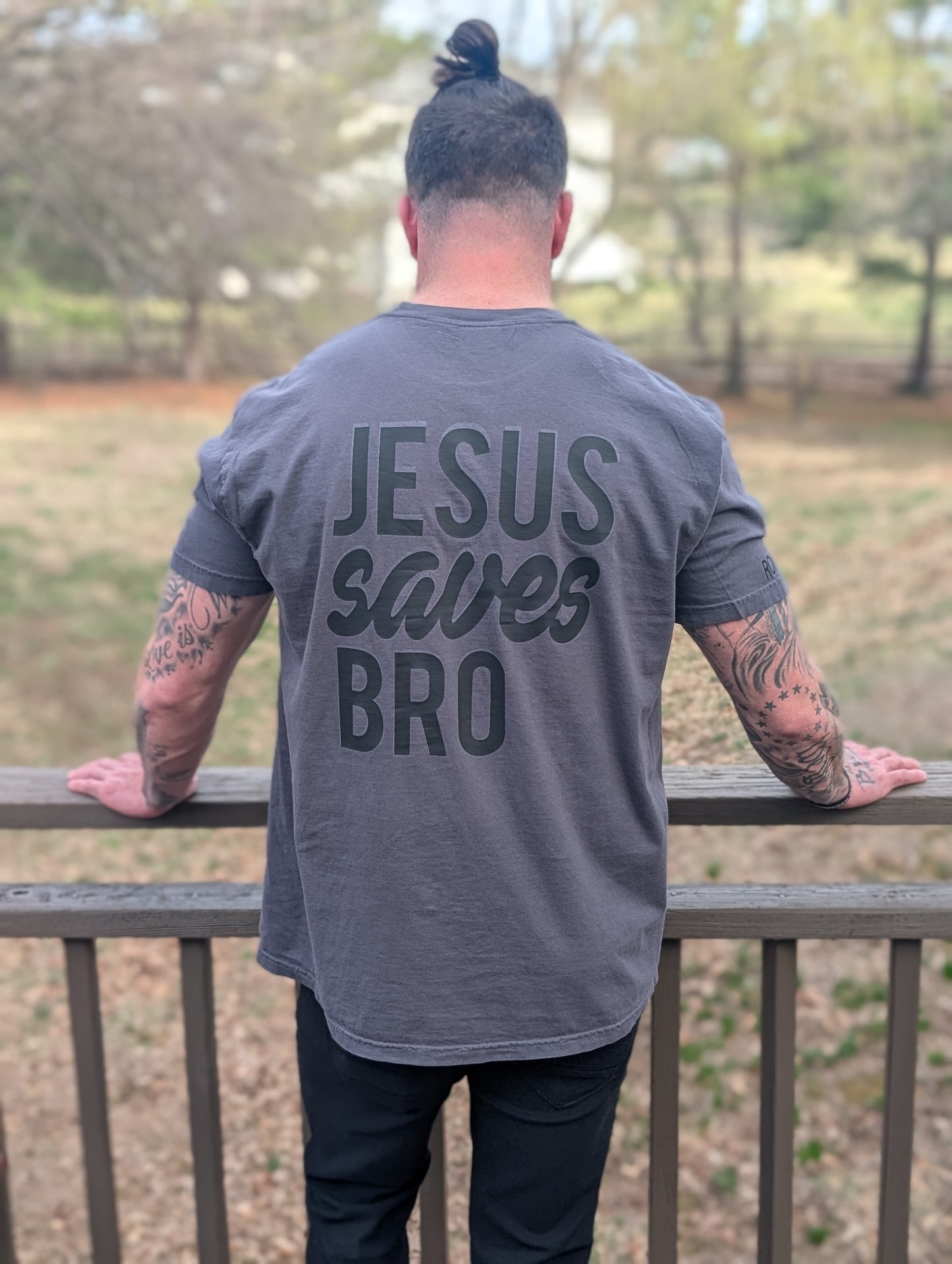 Jesus Saves Bro Tee