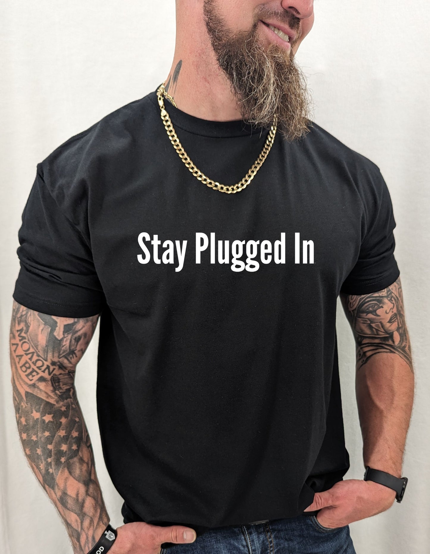 Stay Plugged In T-shirt