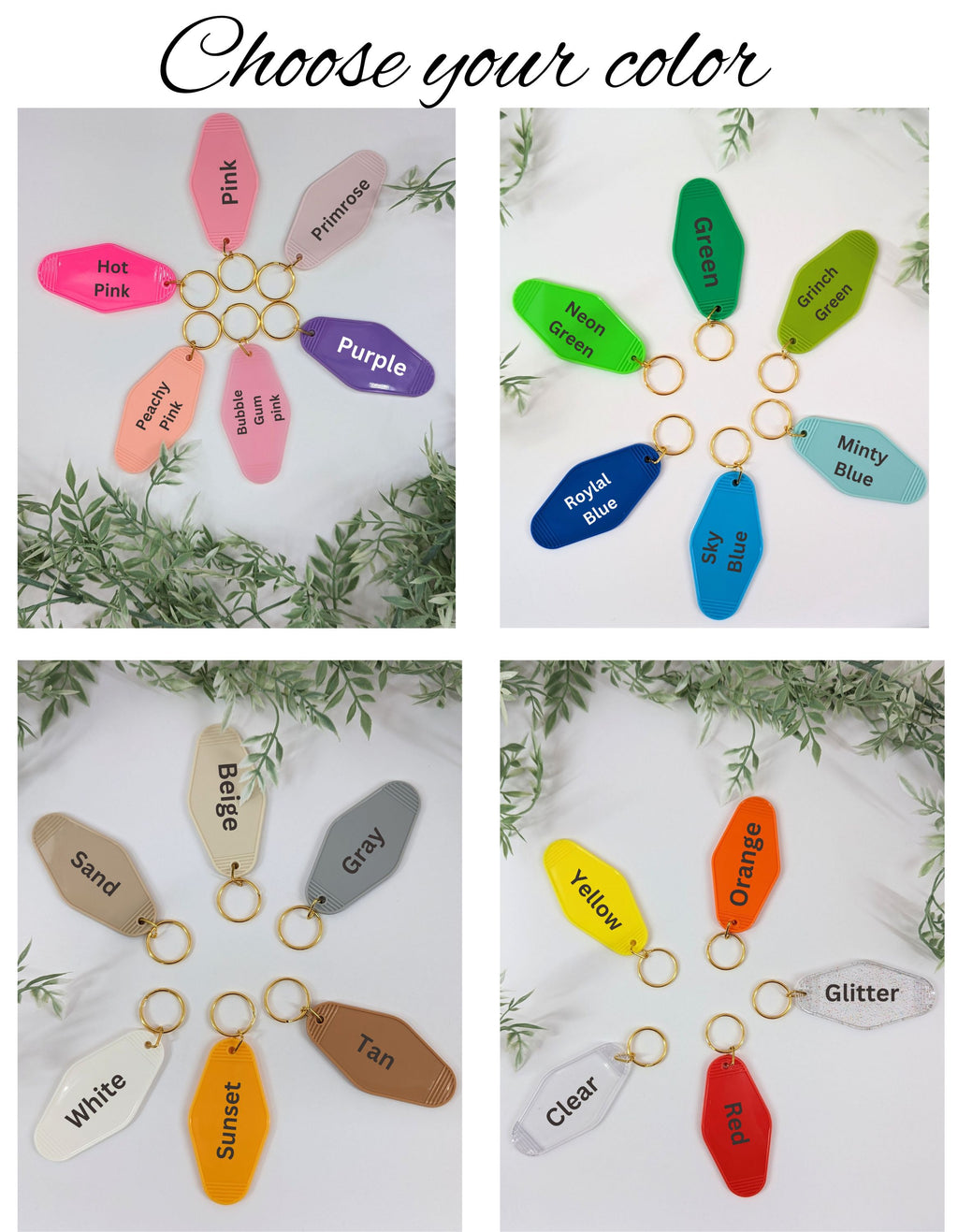 Happy Joyous and Free Keychain