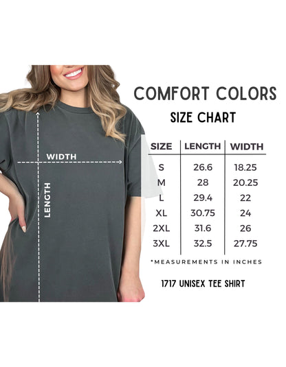 Wild and Worry Free  Comfort Colors Tee