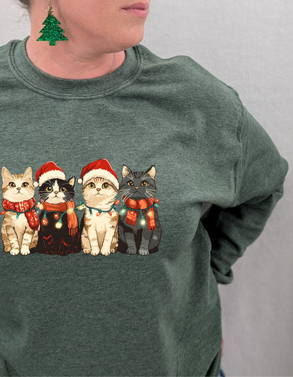 Meowy & Bright Christmas Crew