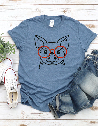 Pig'n Glasses T-Shirt