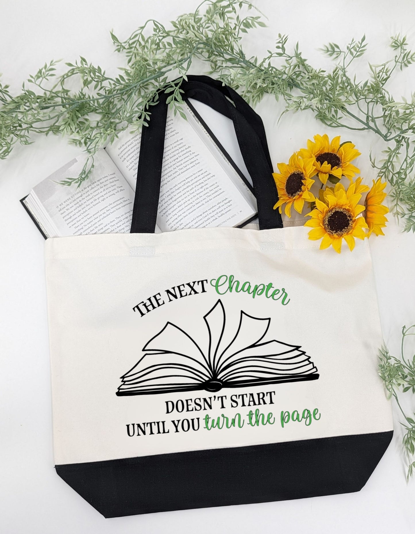 Your Next Chapter Tote Bag