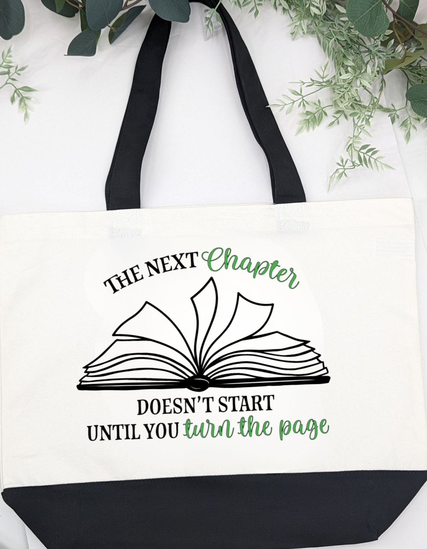 Your Next Chapter Tote Bag