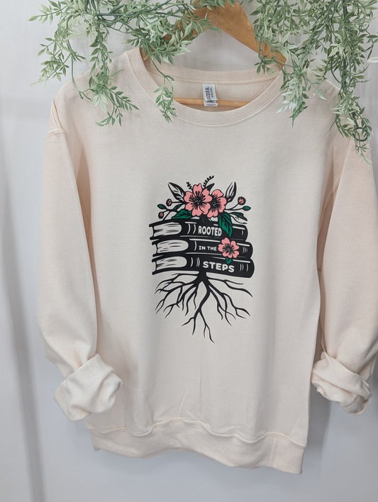 Floral Rooted in the Steps Crewneck