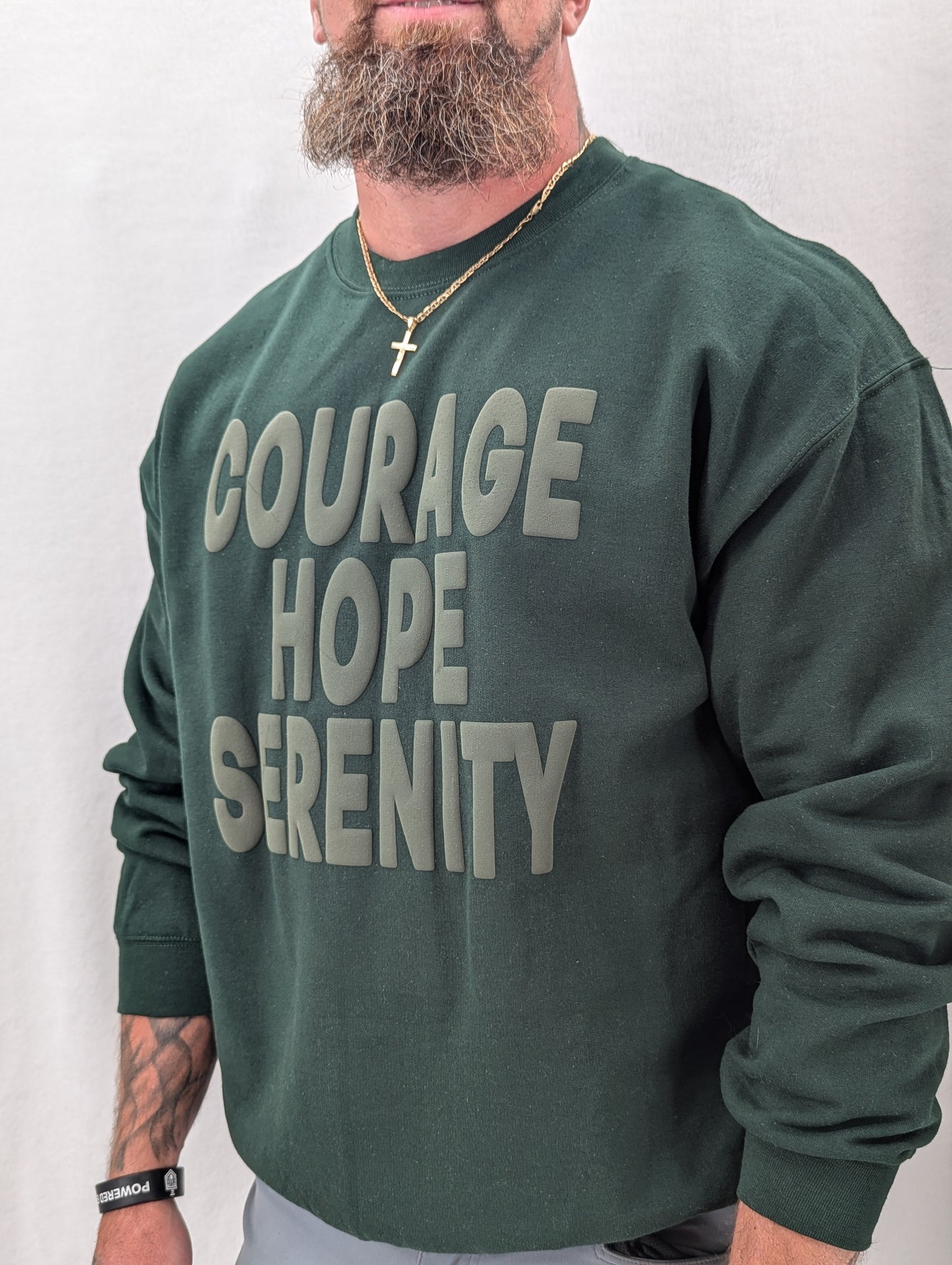 Courage Hope Serenity Crewneck