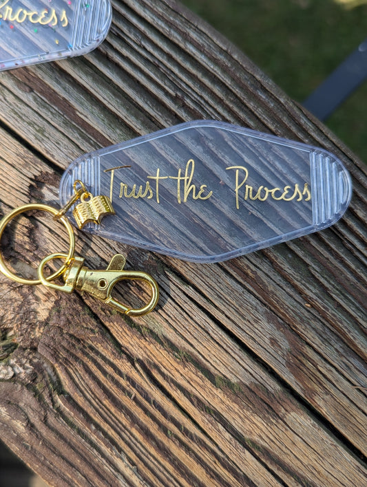 Trust the Process Keychain