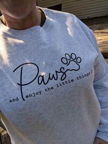 Paws and Enjoy Crew Neck