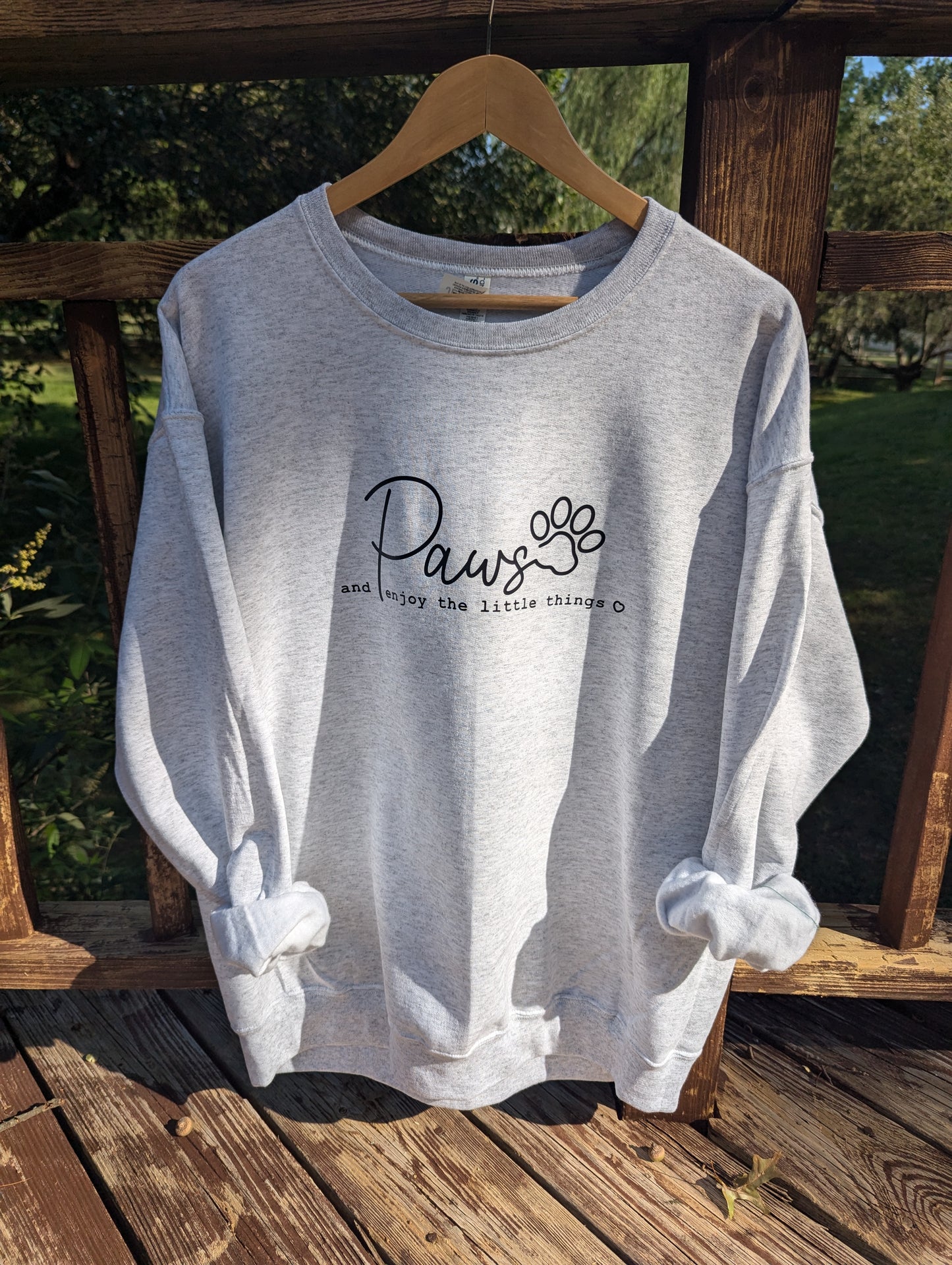 Paws and Enjoy Crew Neck