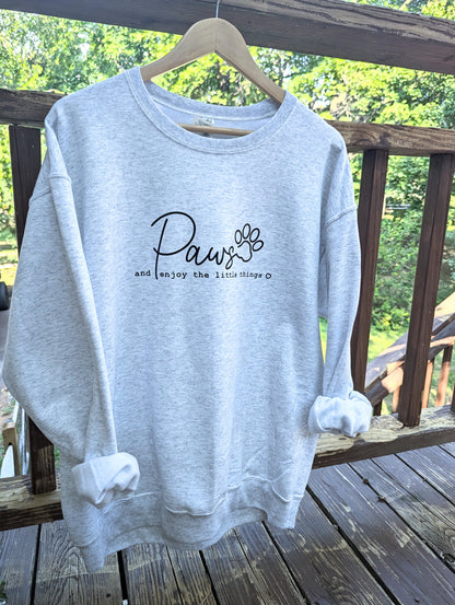 Paws and Enjoy Crew Neck