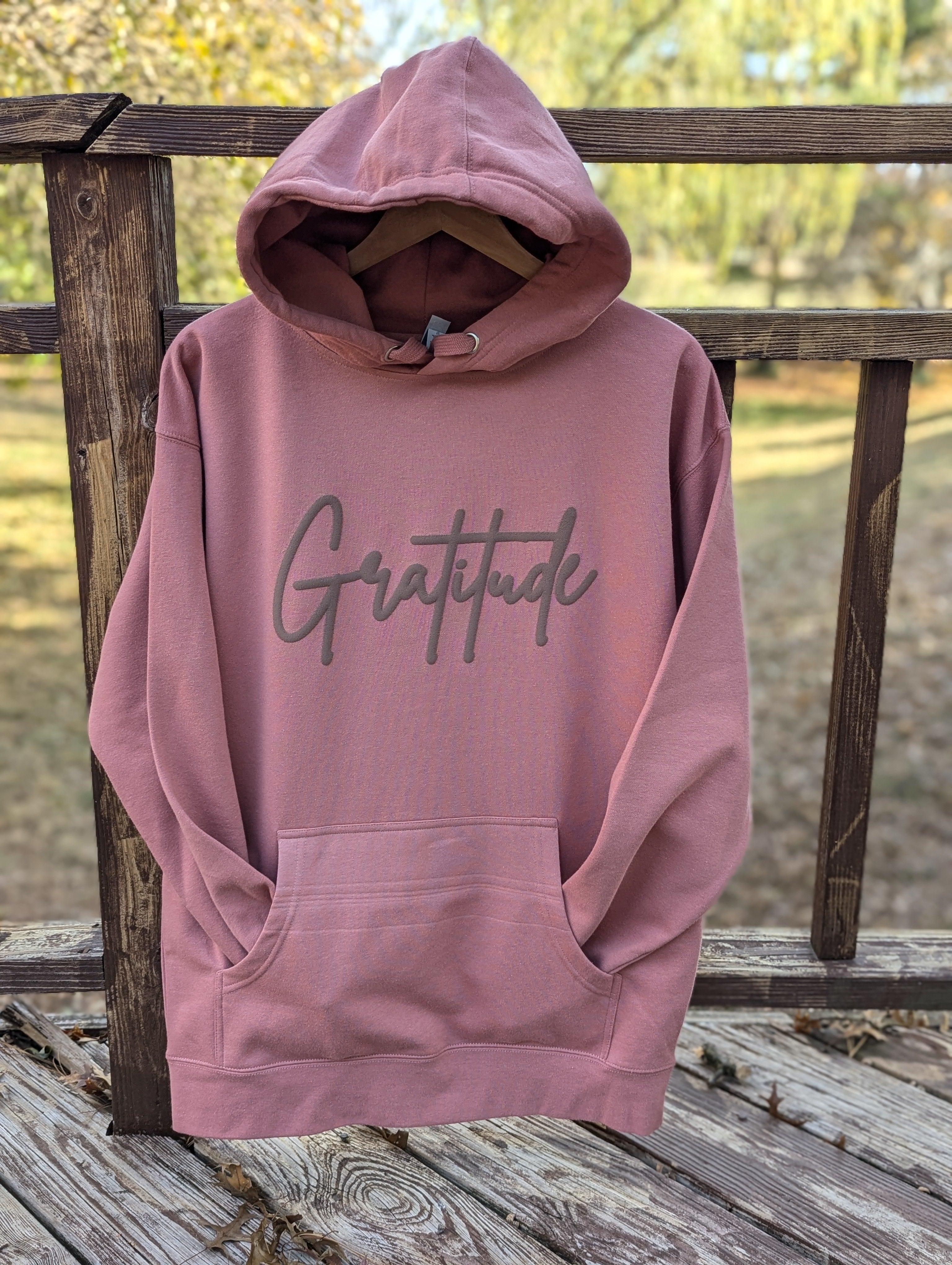 Gratitude Puff Hoodie
