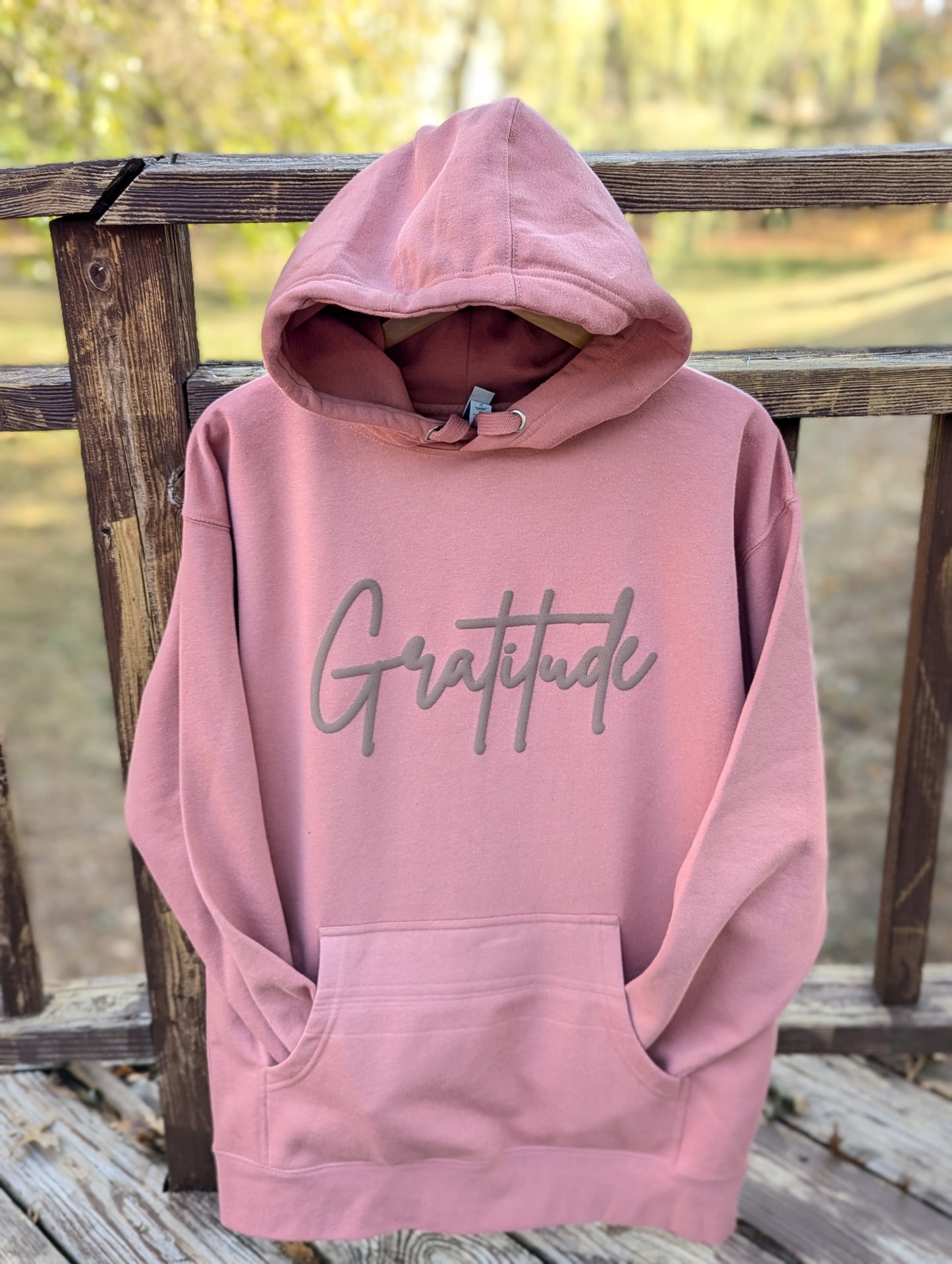 Gratitude Puff Hoodie