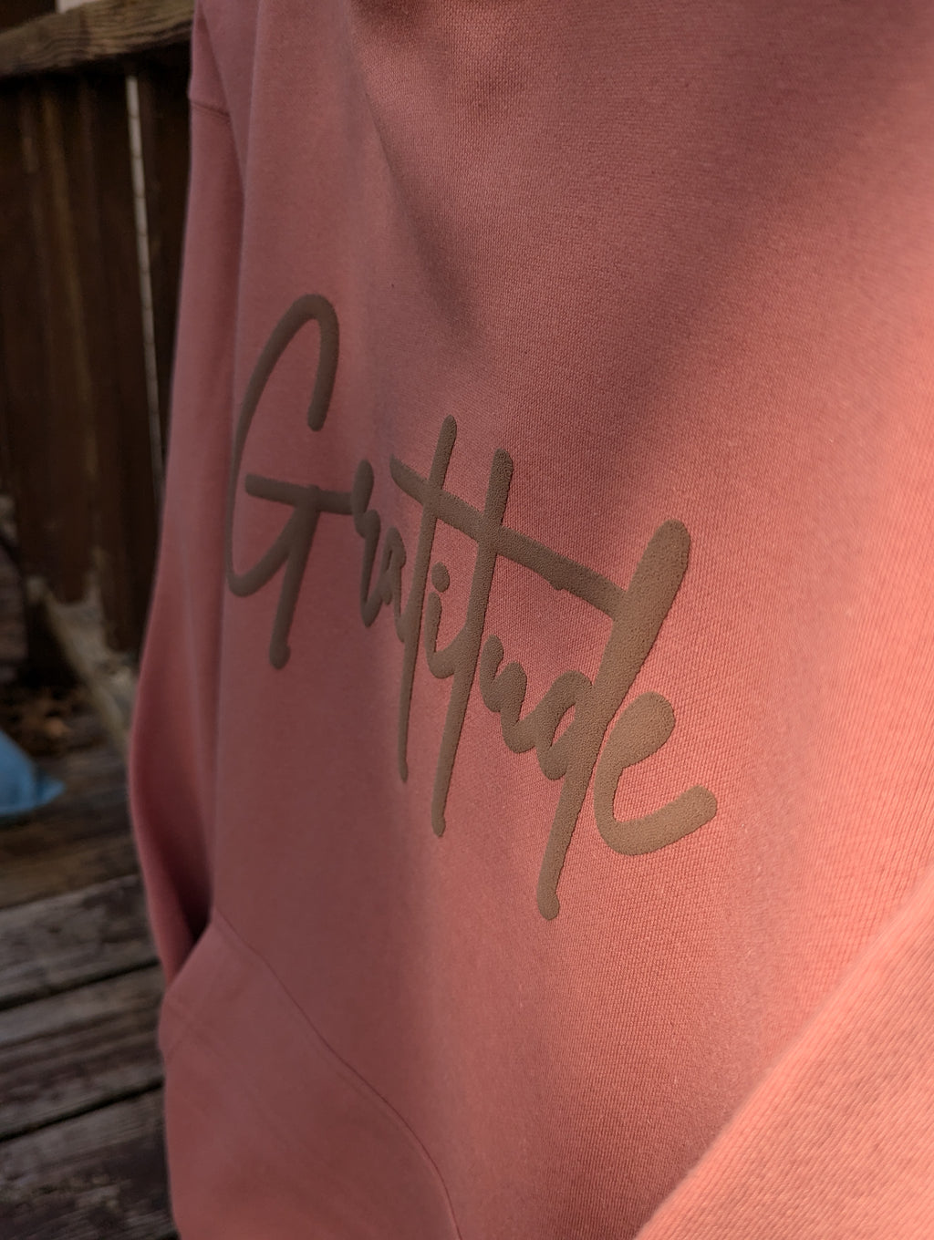 Gratitude Puff Hoodie