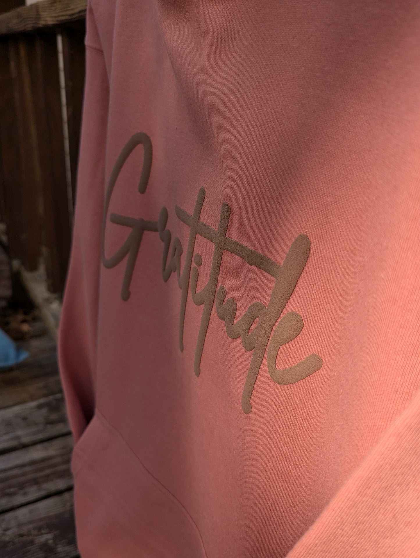 Gratitude Puff Hoodie