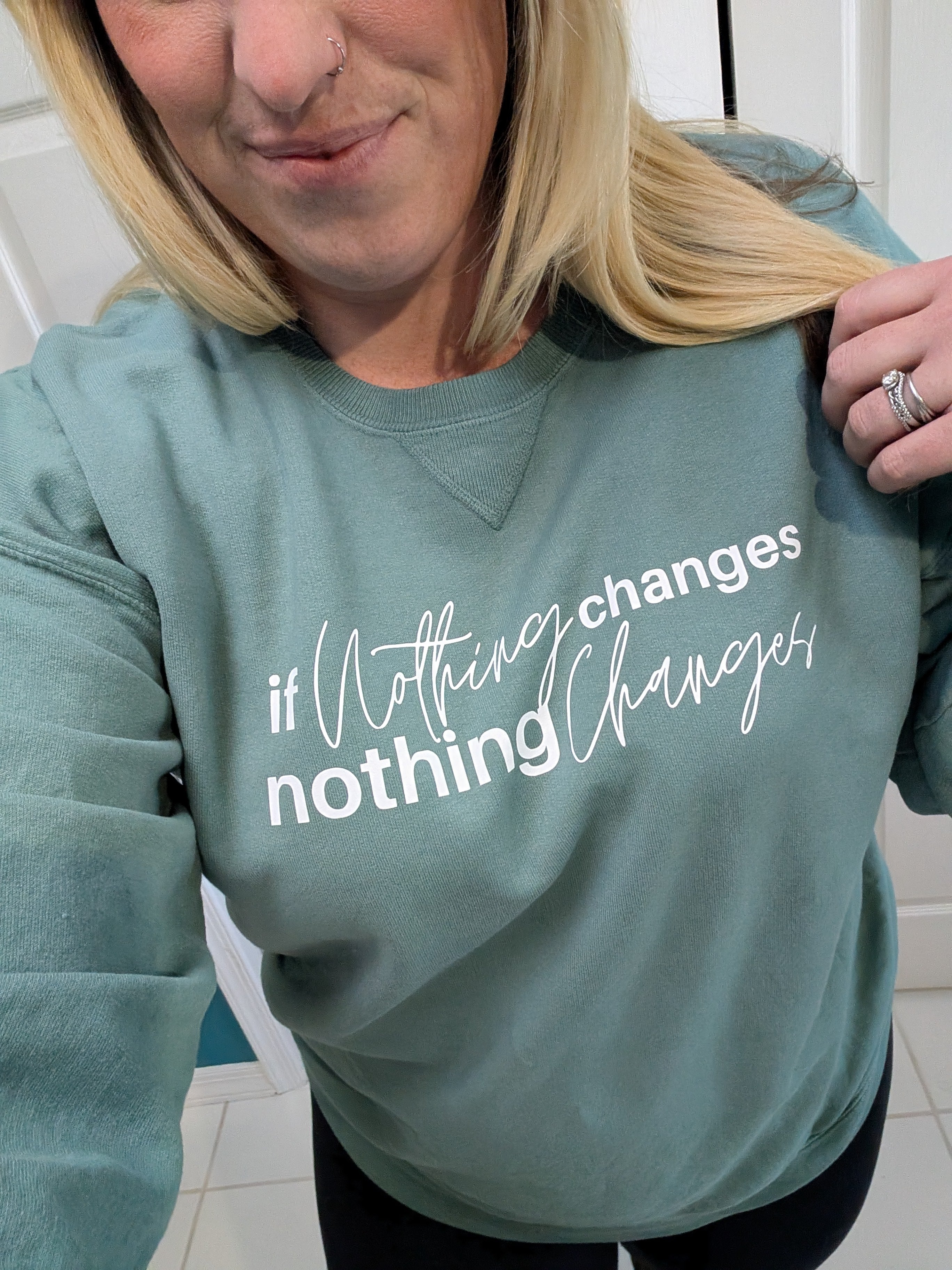 Make a Change Comfort Wash Crew Neck