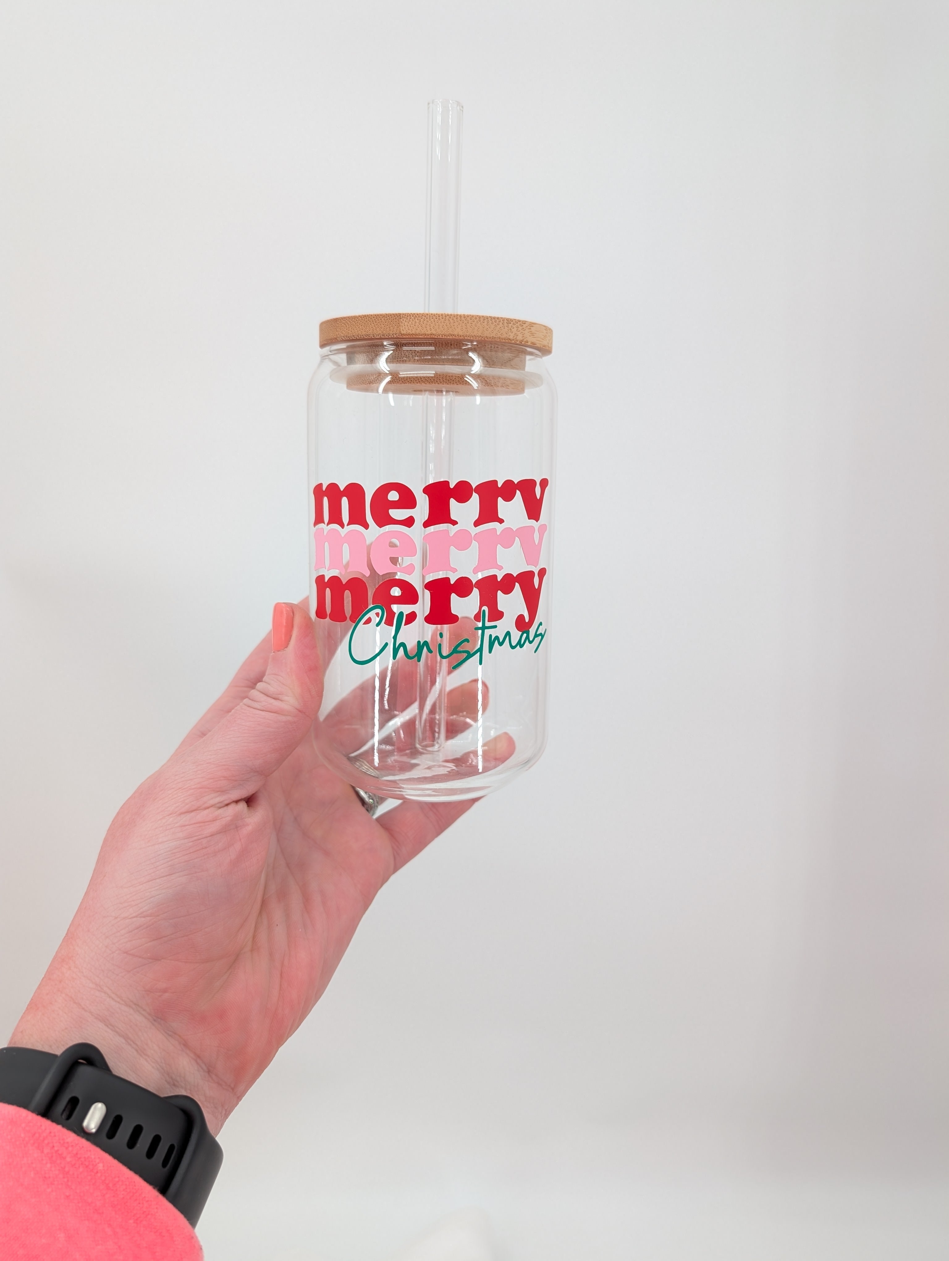 Merry Merry Merry Christmas 16oz cup Sale