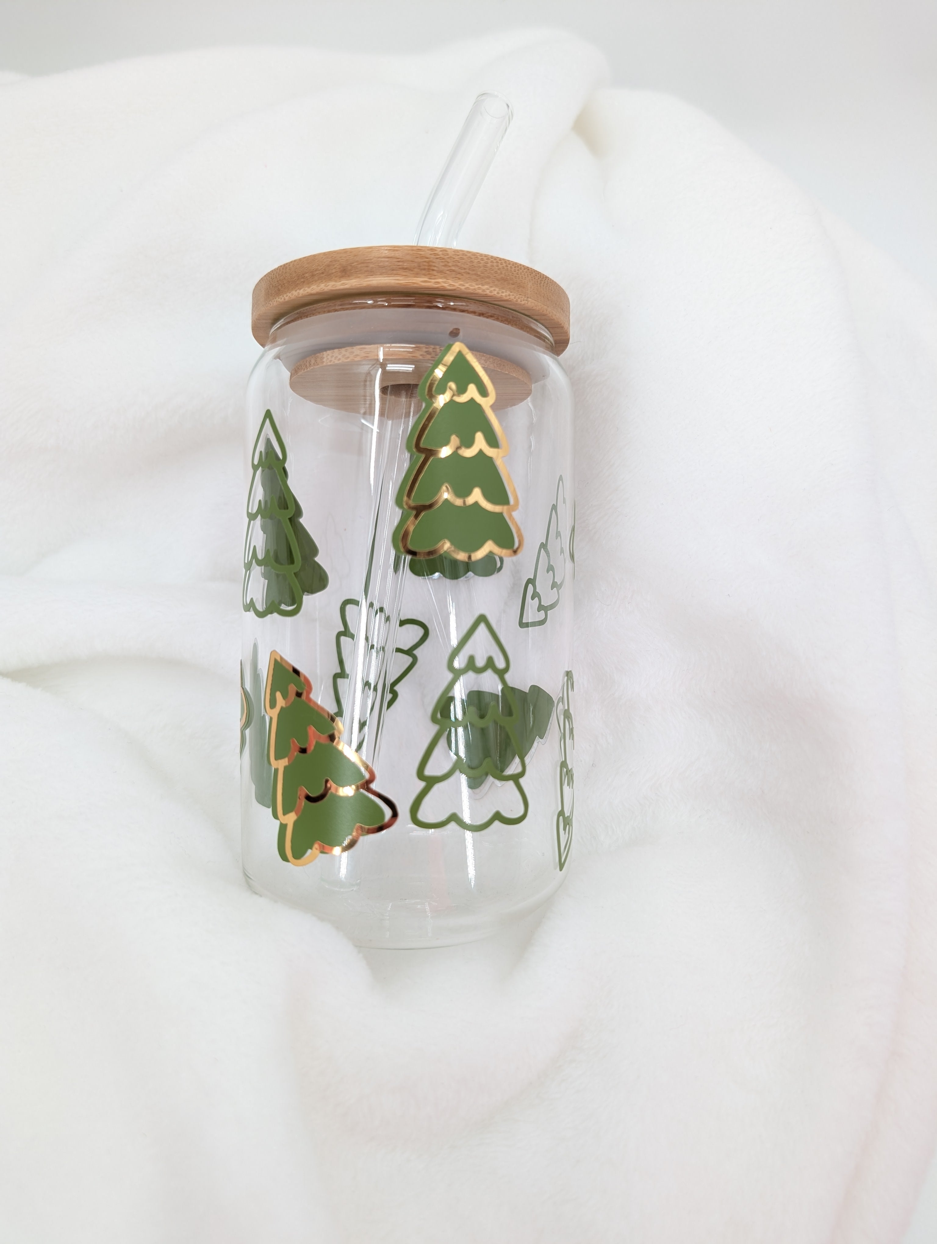 Gold Christmas Tree 16oz cup Sale