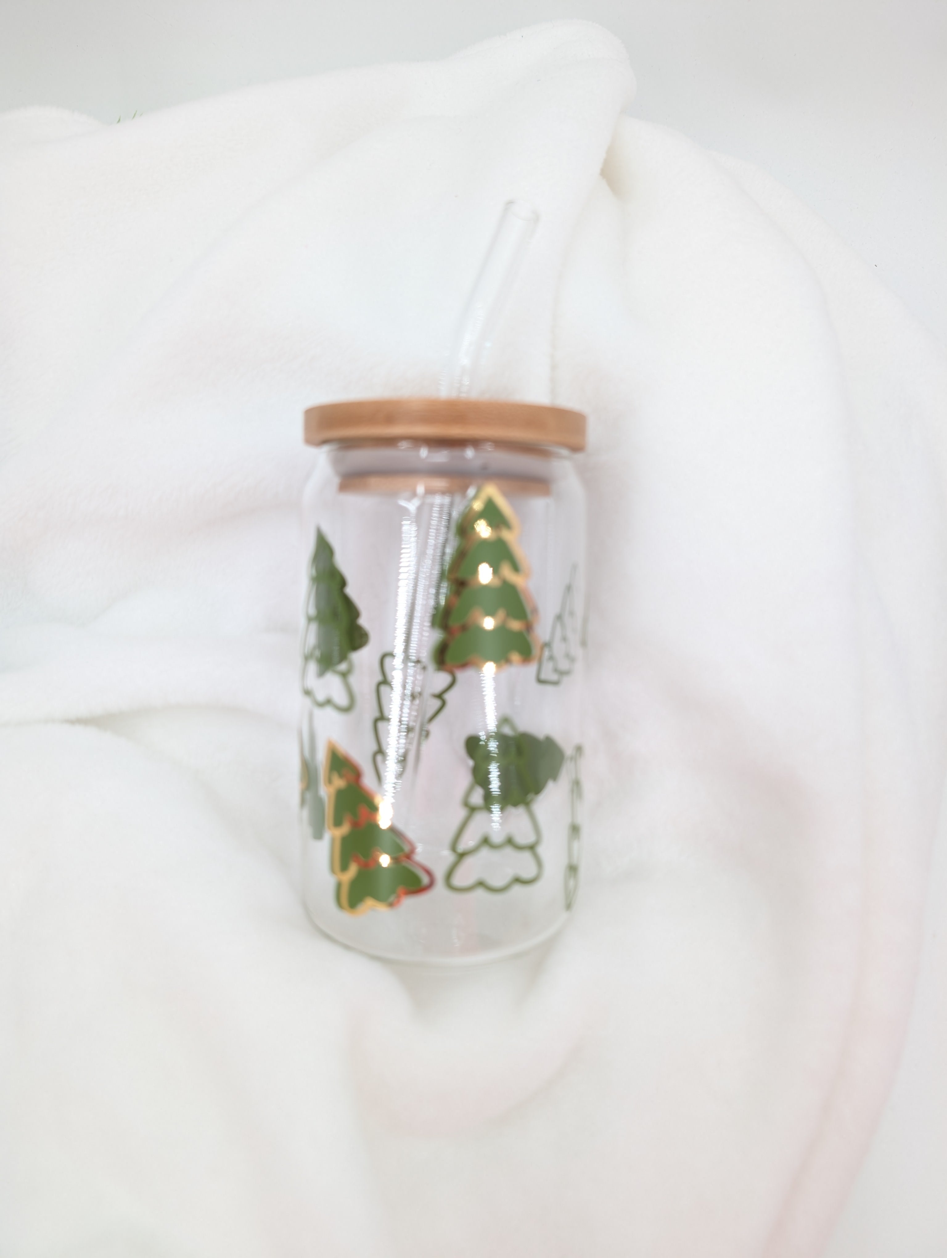 Gold Christmas Tree 16oz cup Sale