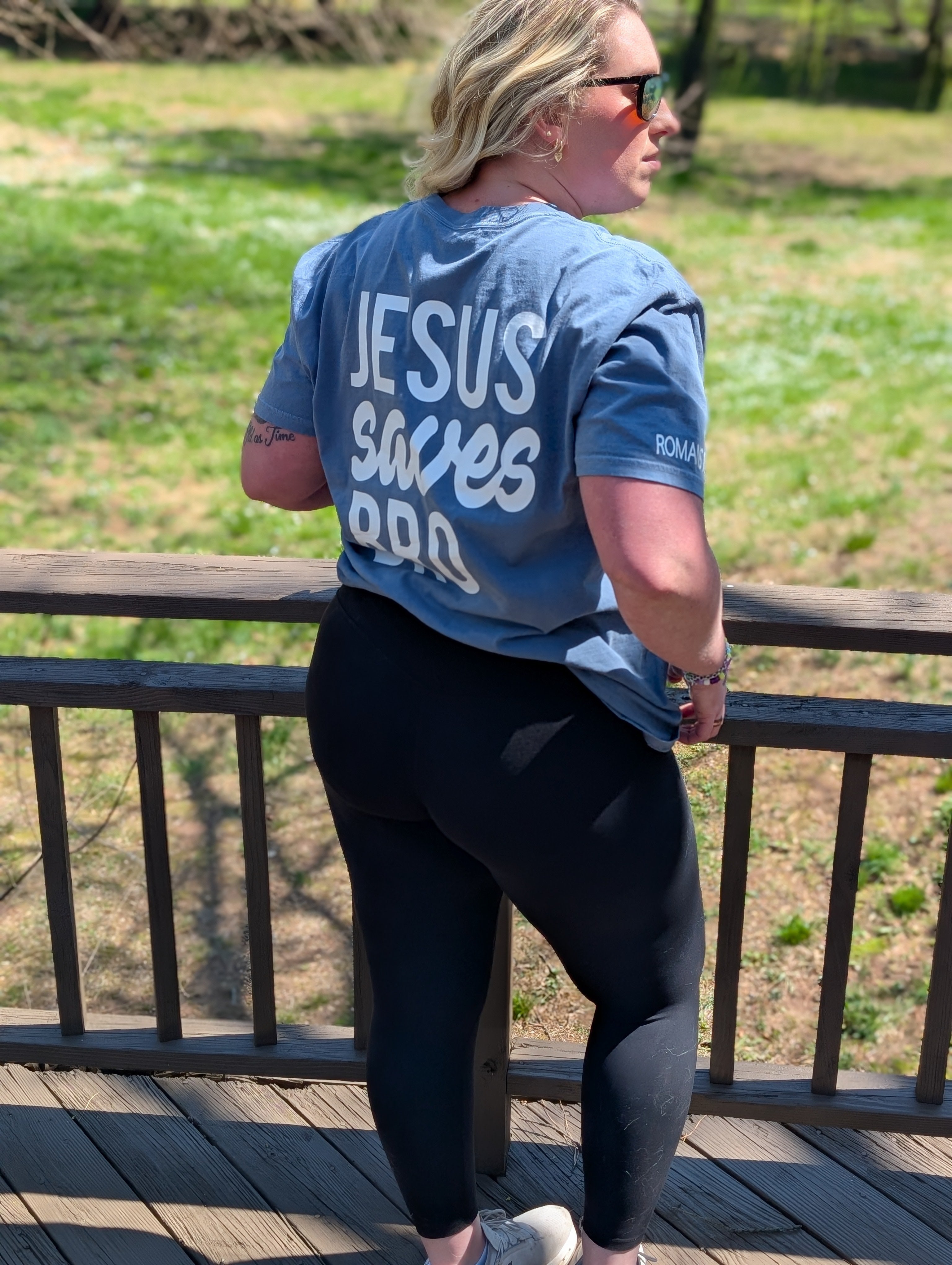 Jesus Saves Bro Tee