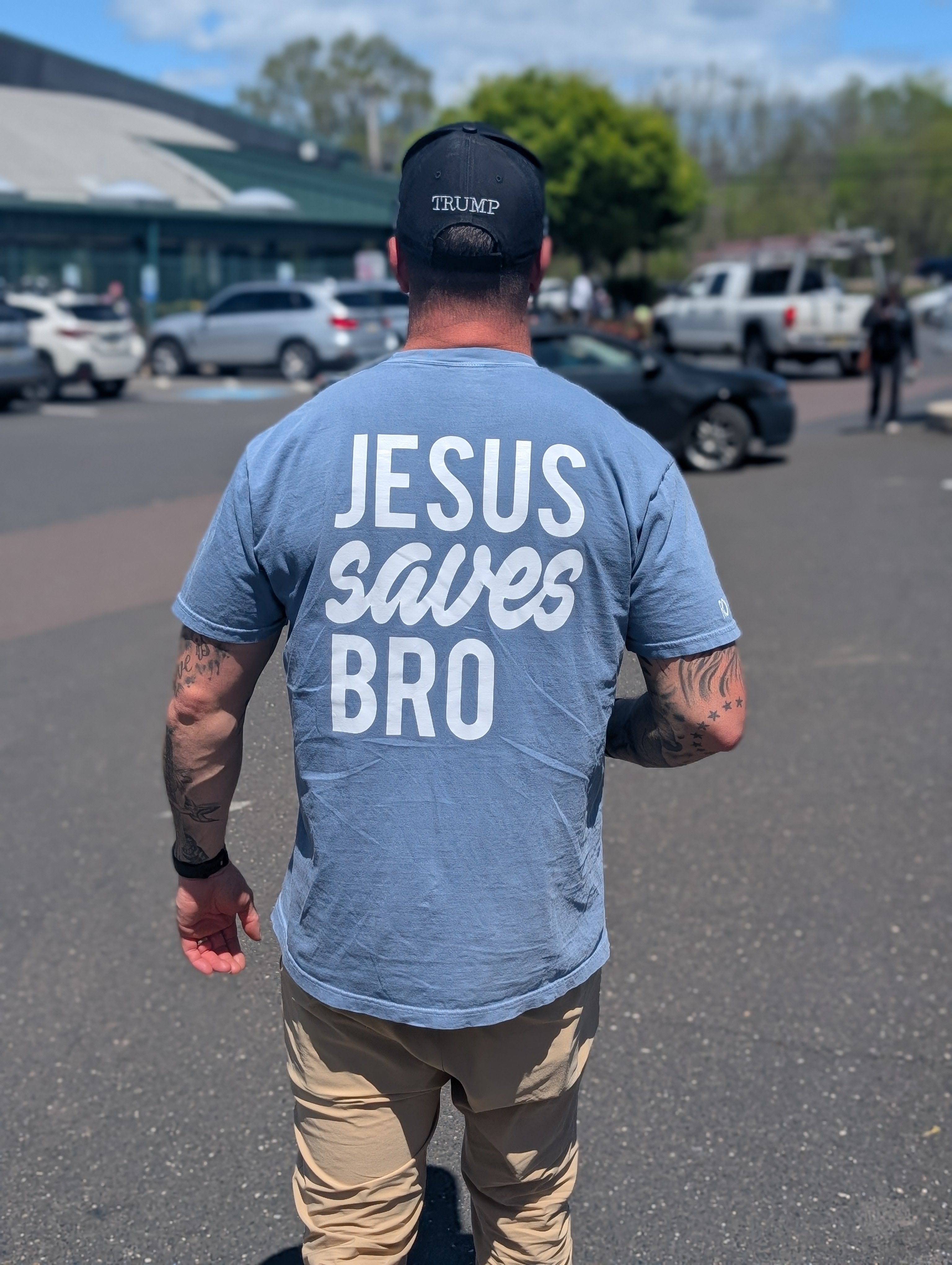 Jesus Saves Bro Tee