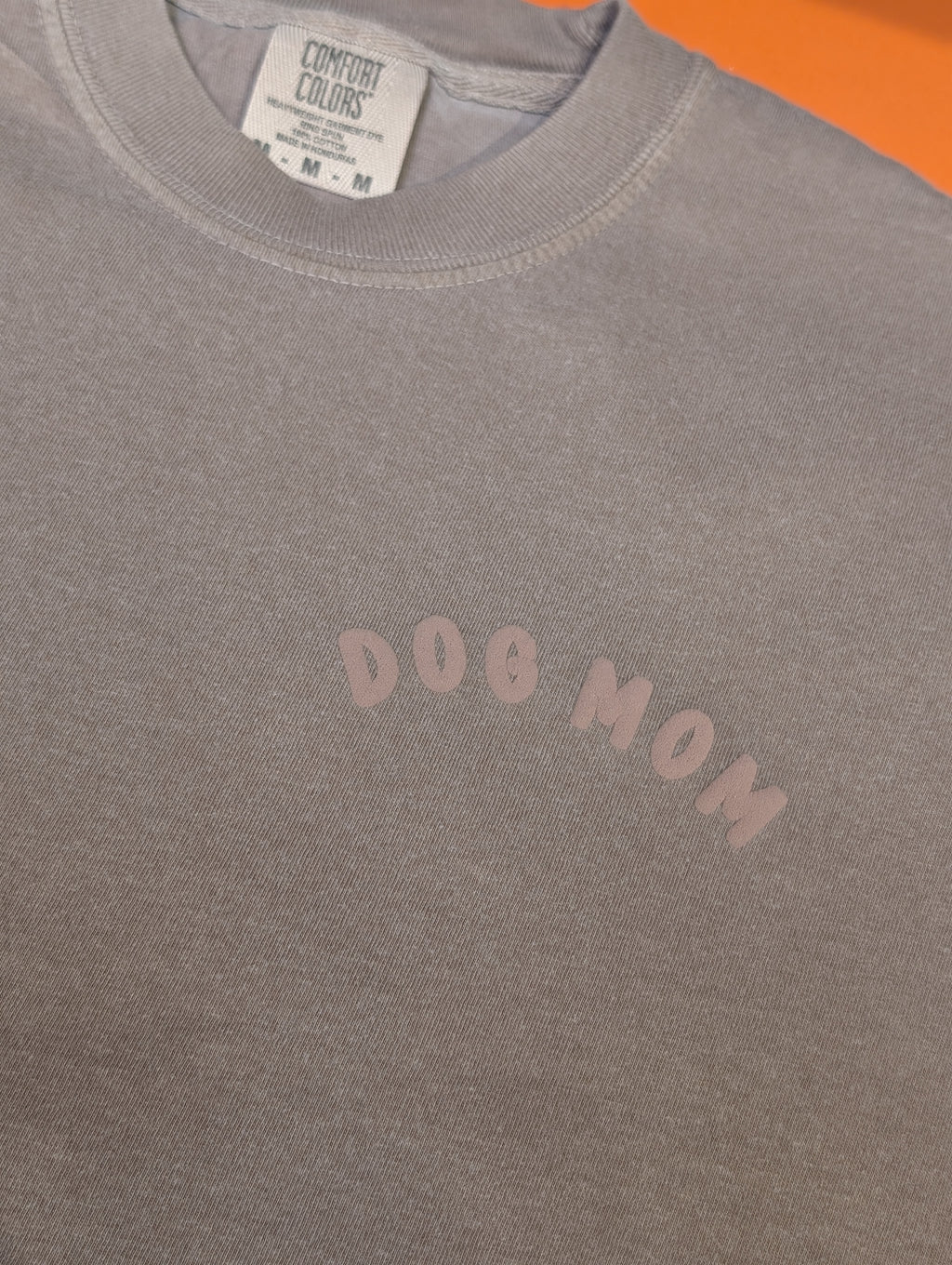 Puff Comfort Colors Paw Print Tee