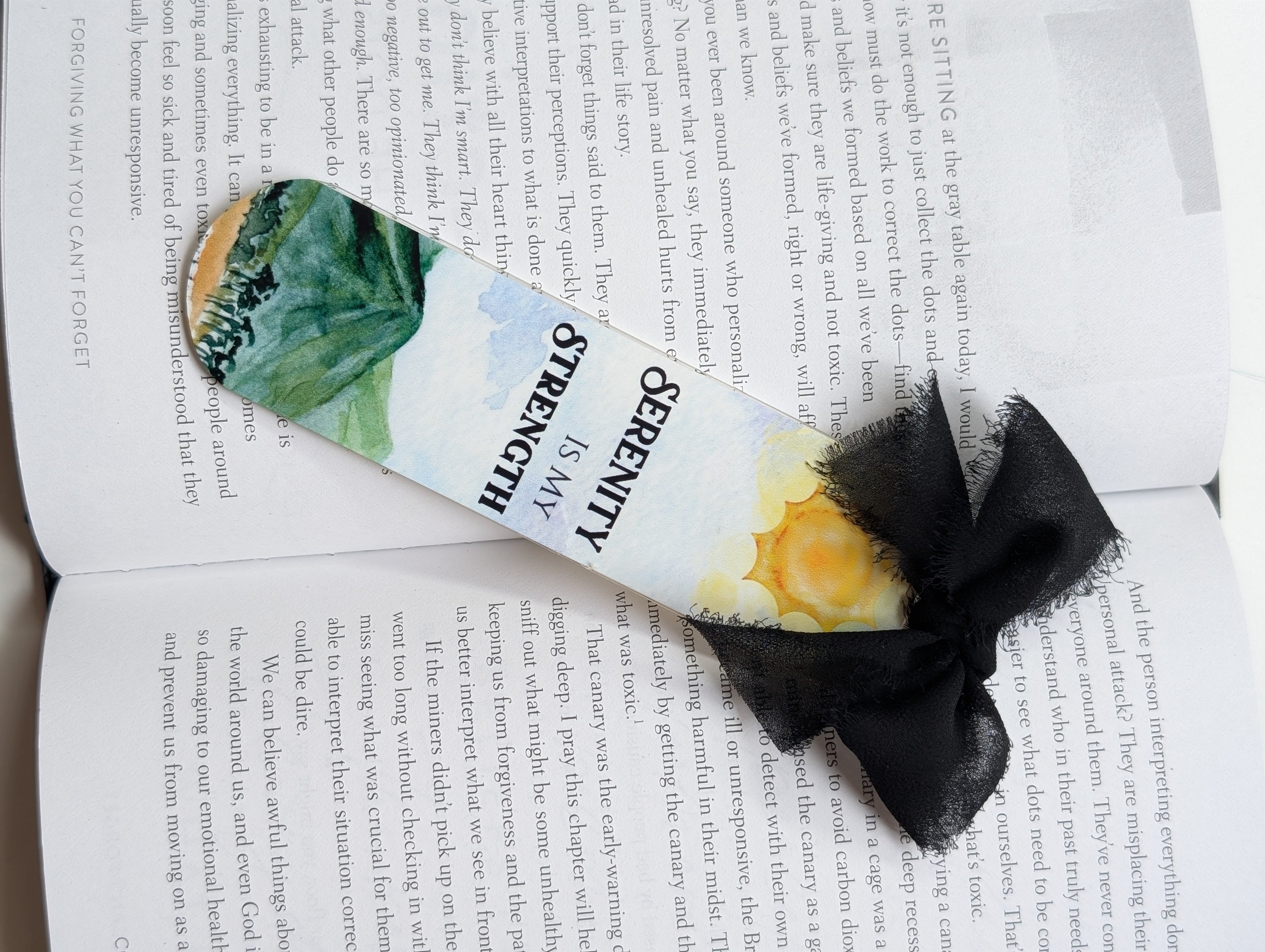 Strength in Serenity Bookmark