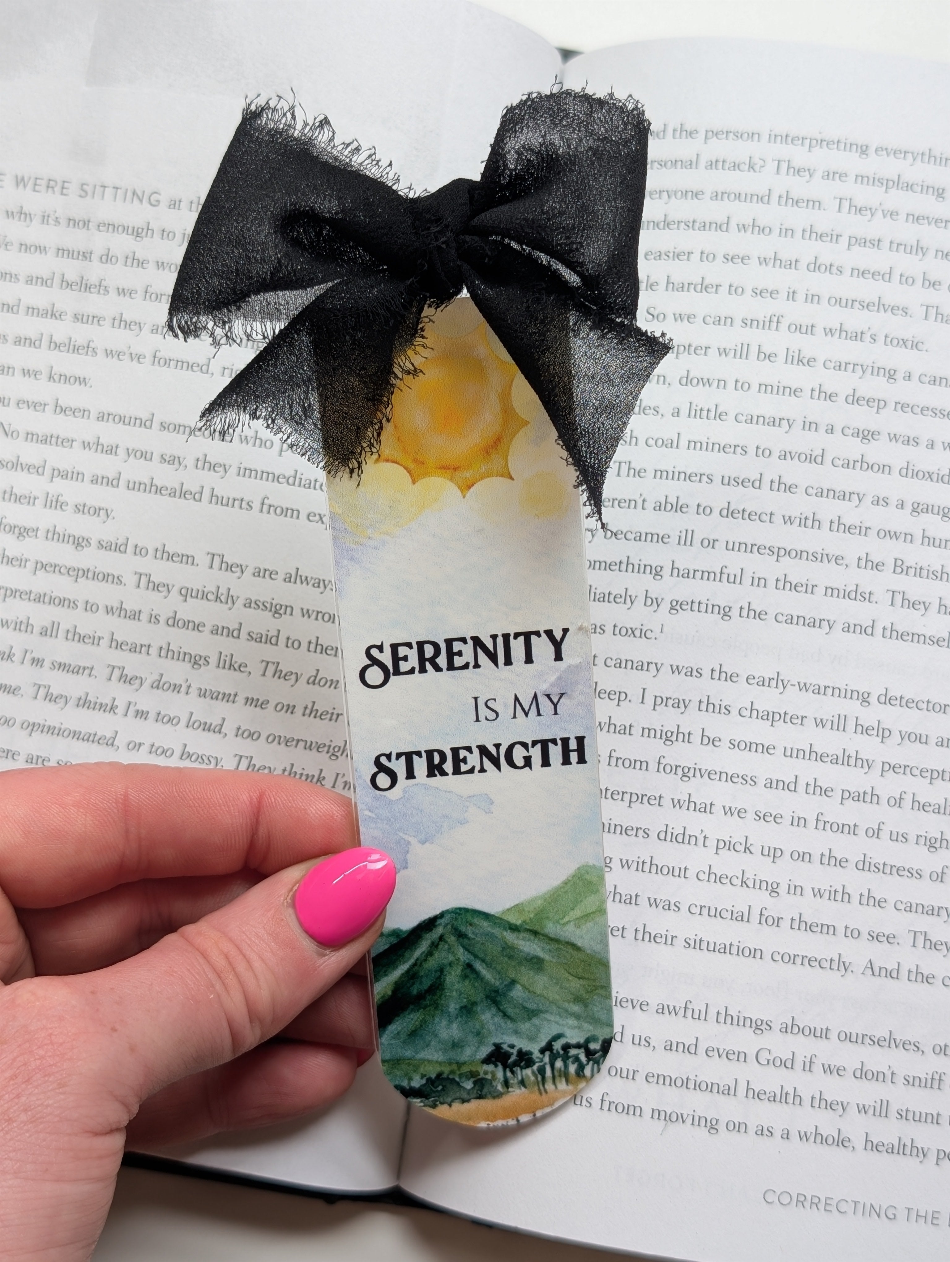 Strength in Serenity Bookmark
