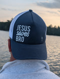 Jesus Saves Bro Trucker Hat