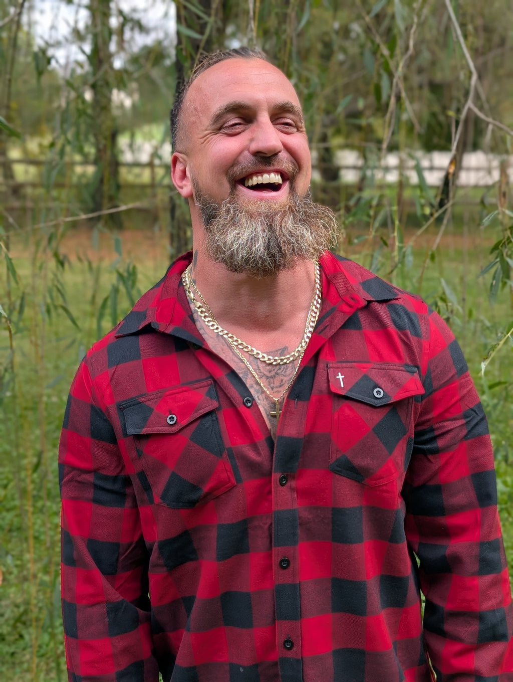 Jesus Saves Bro Flannel