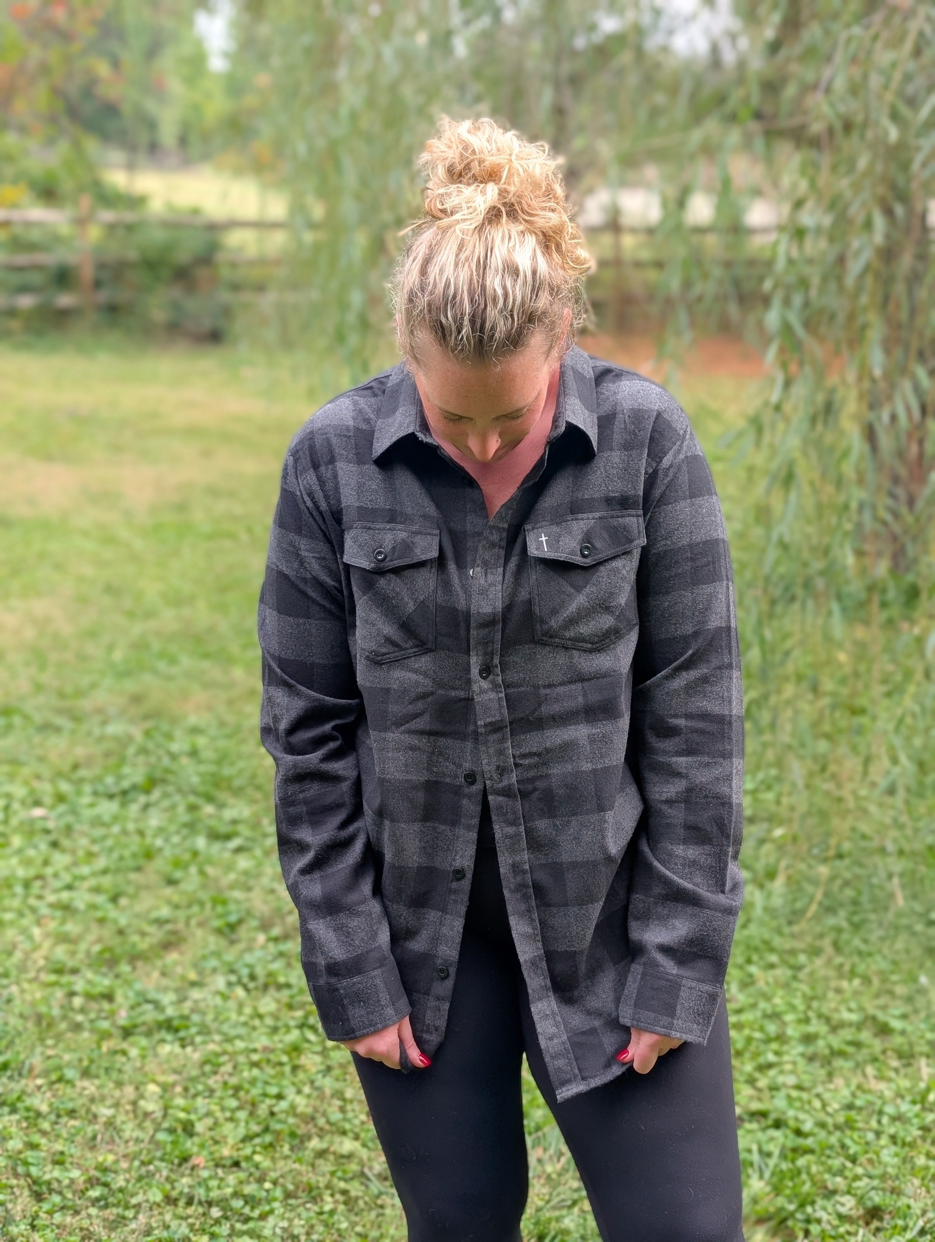 Jesus Saves Bro Flannel