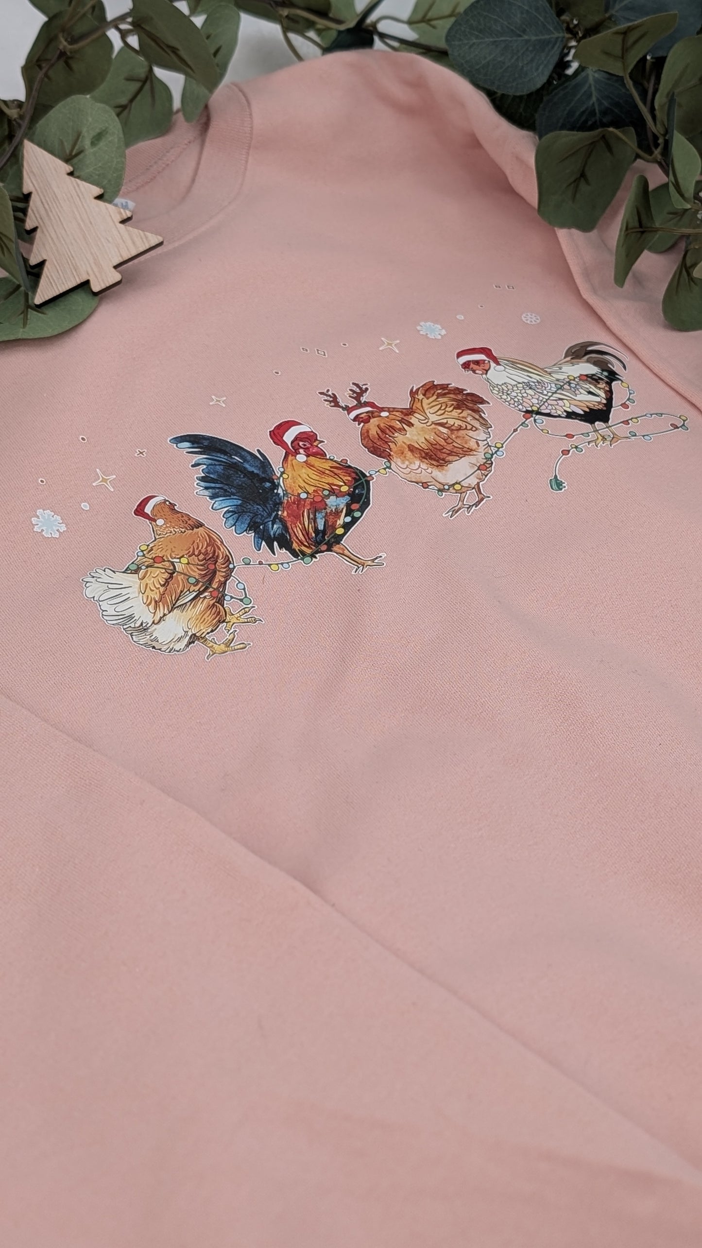 Festive Chicken Crew Neck