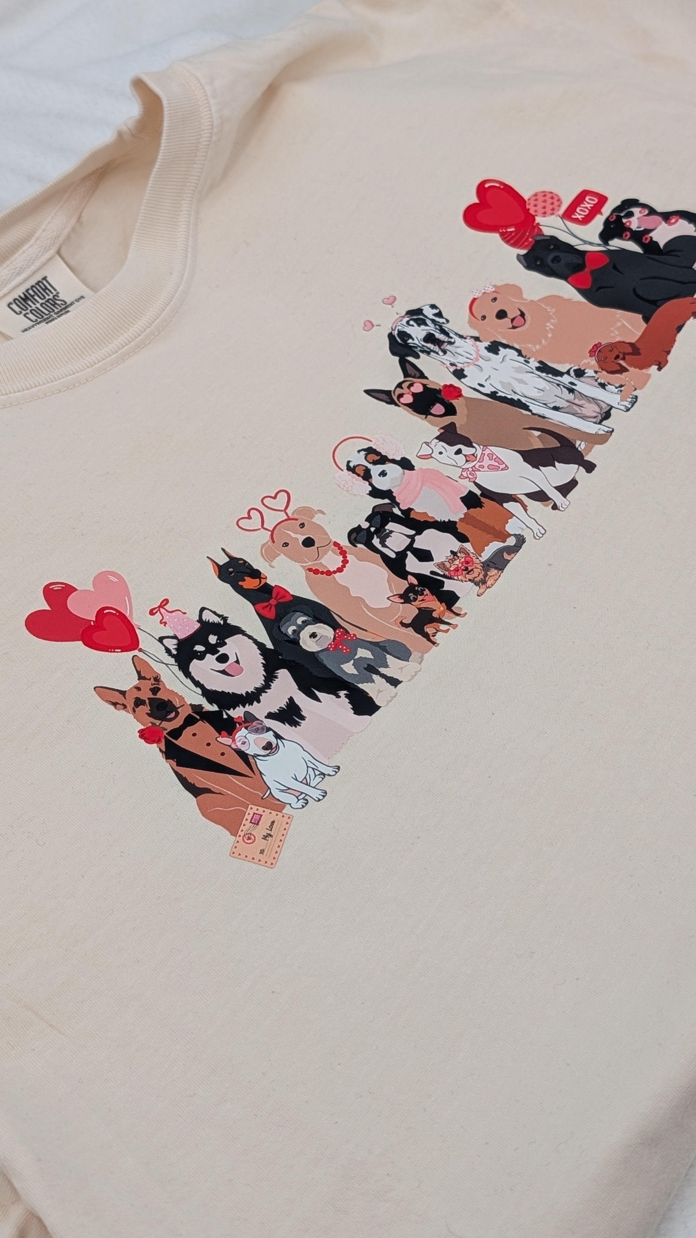 Puppy Love Valentine T-shirt