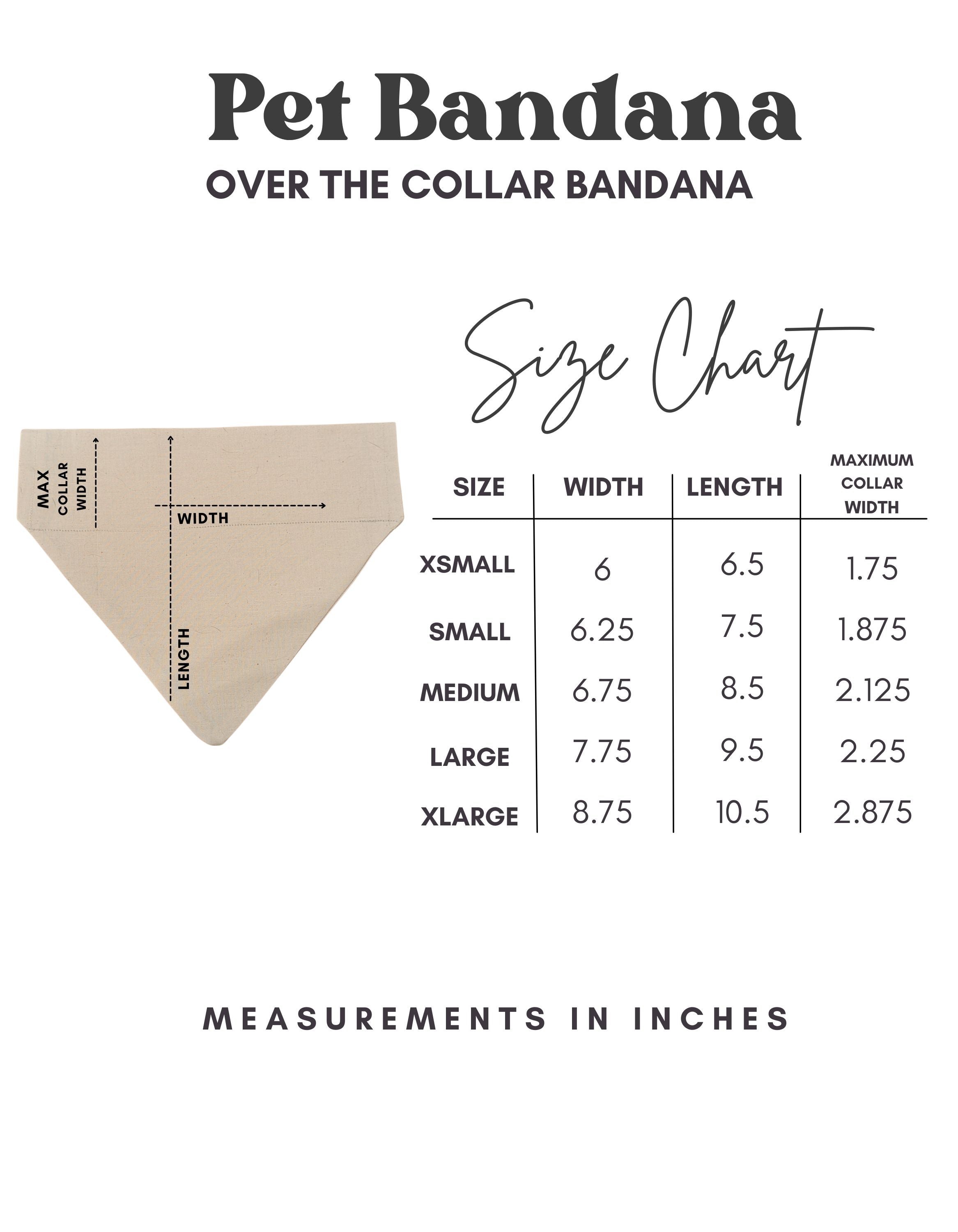 Valentine Heart Gingham Pet Bandana