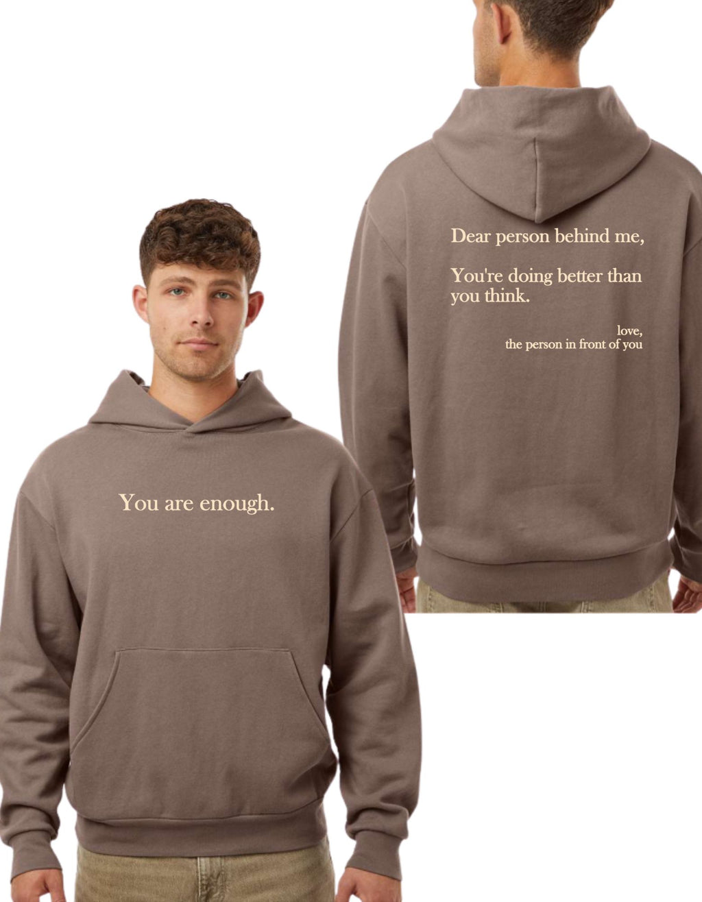 You Are Enough Hoodie