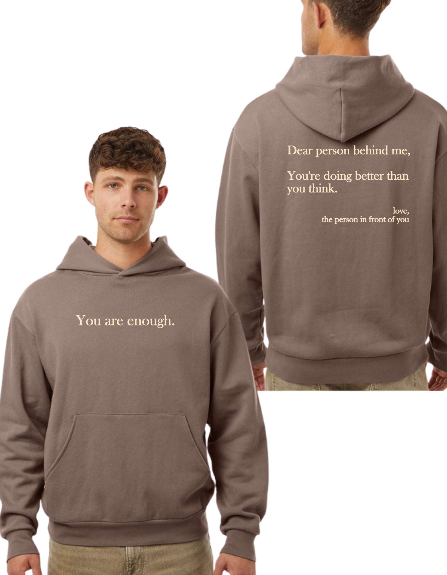 You Are Enough Hoodie