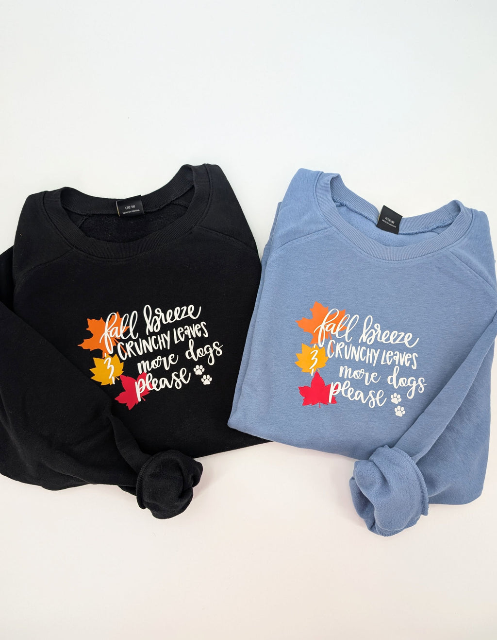 Fall Breeze, Crunchy Leaves, & More Dogs Crew Neck