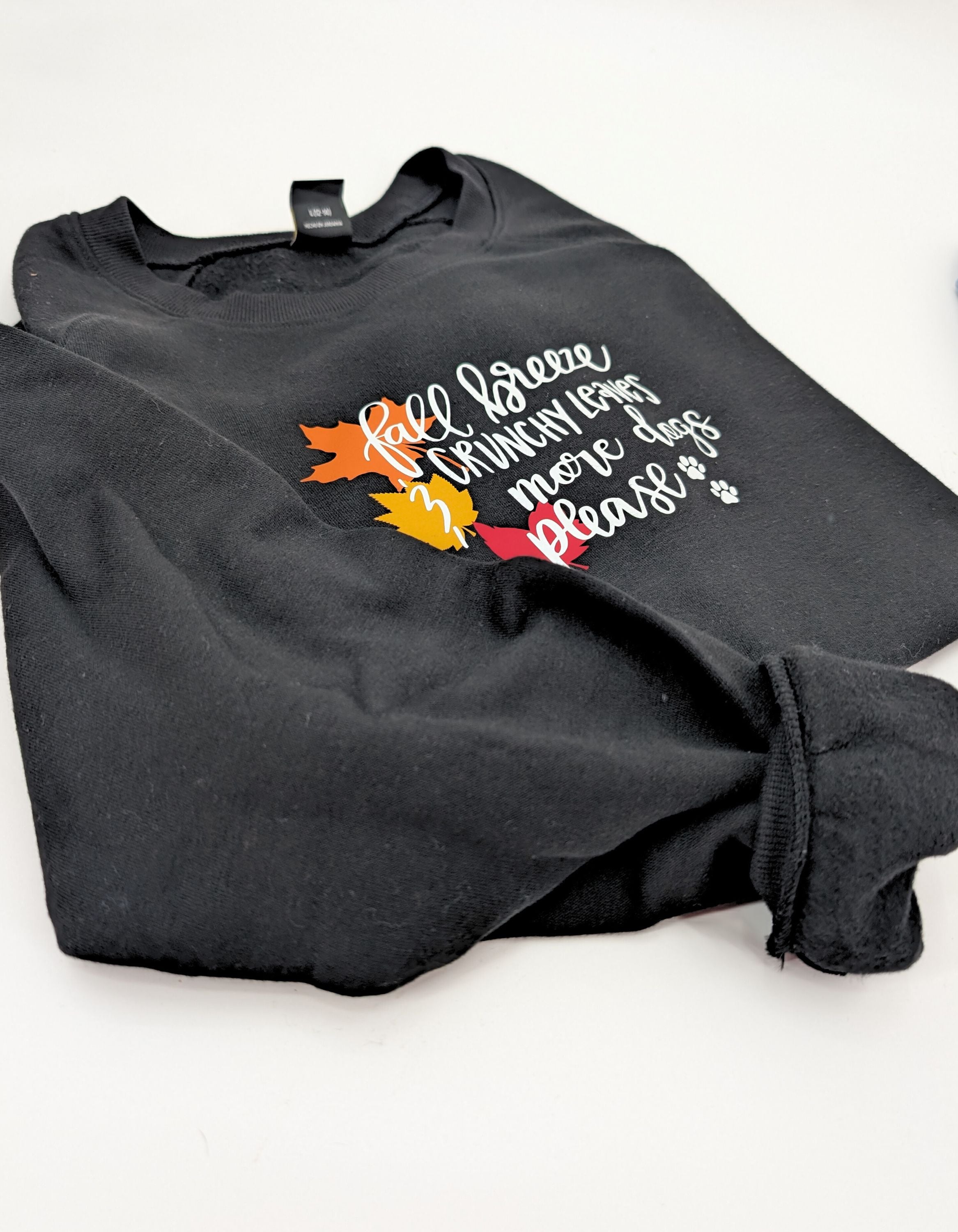 Fall Breeze, Crunchy Leaves, & More Dogs Crew Neck