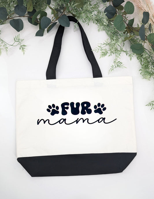 Fur Mama Tote Bag