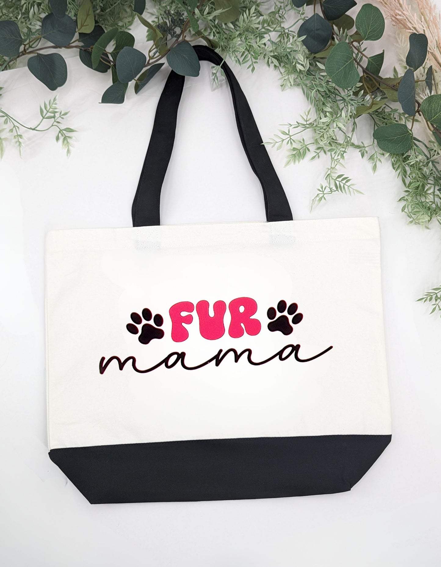 Fur Mama Tote Bag