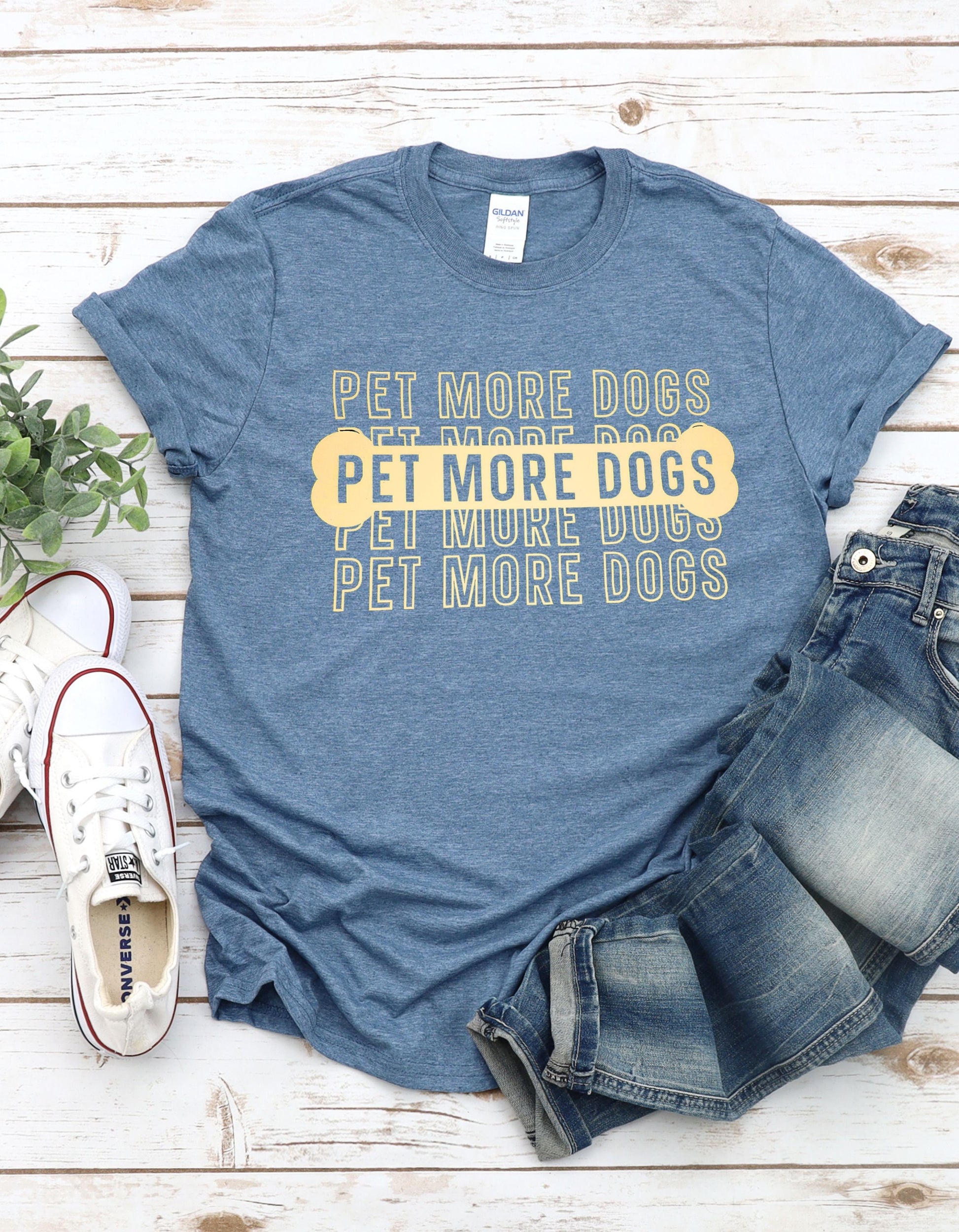 Pet More Dogs Shirt Gift for Dog Lover Dog Walking Shirt Gift for Dog Dad Gift for Dog Mama Dog Rescue Shirt Dog Lover Gift Dog Bone Shirt